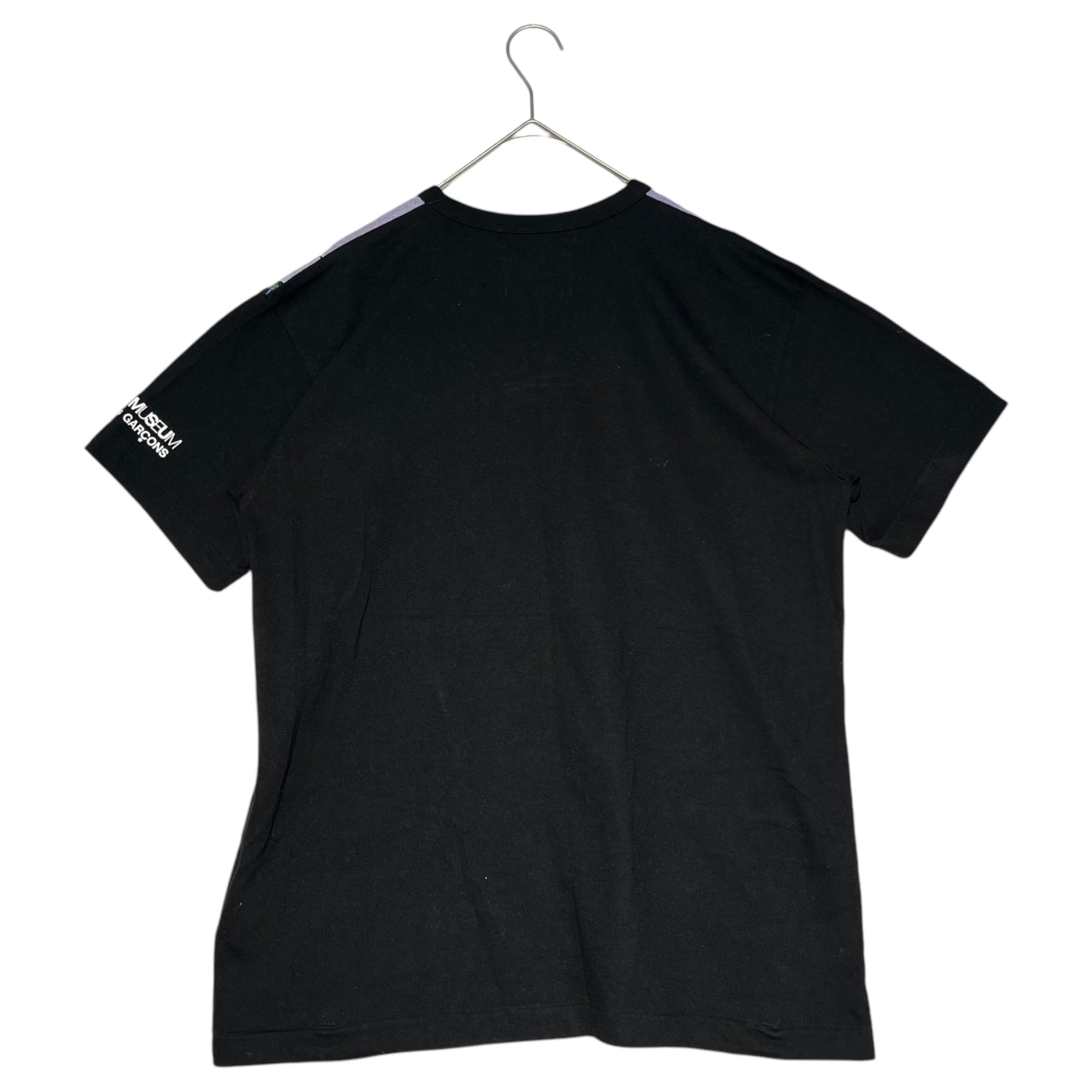 COMME des GARCONS × Ado(コムデギャルソン × アド) TRADING MUSEUM 「Ado」 Collaboration T-shirt トレーディング ミュージアム 「アド」 コラボ Tシャツ LM-T102 XL ブラック AD2024