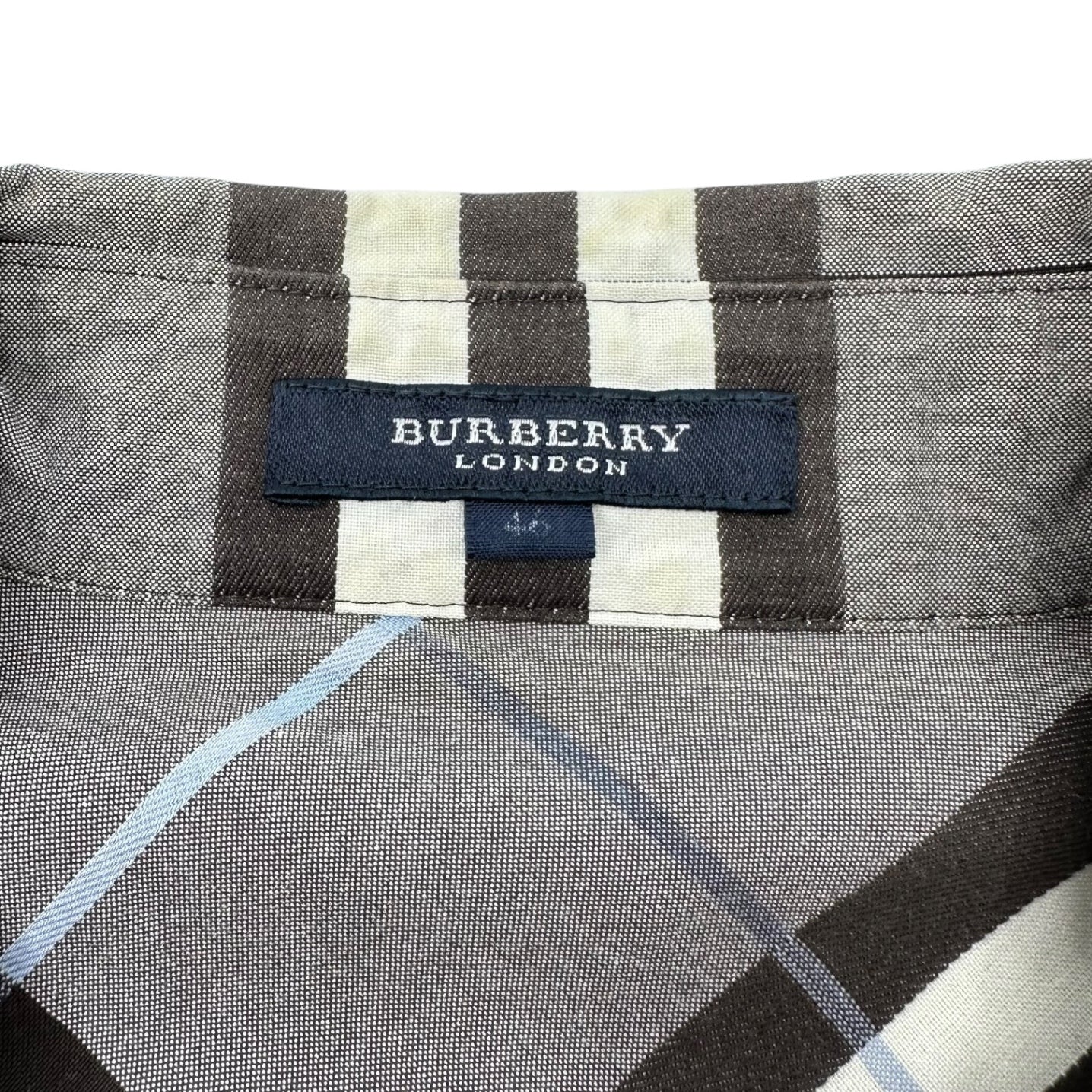 BURBERRY LONDON(バーバリーロンドン) Nova Check N/S Belted Dress ノヴァ チェック ノースリーブ ベルテッド ワンピース FMB51-031-55 46(L程度) グレー