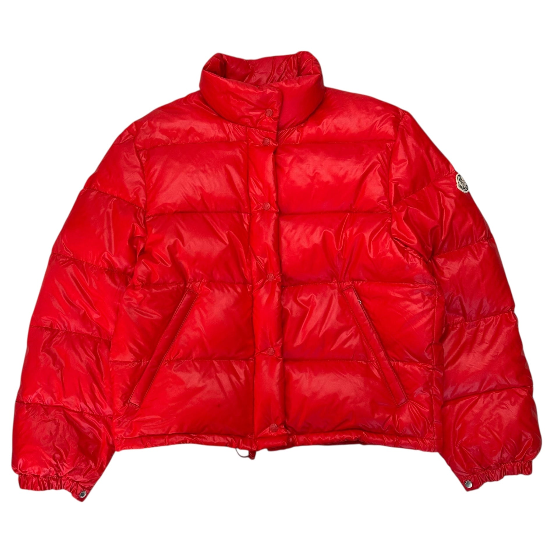 MONCLER(モンクレール) 00's Shiny Down Jacket  シャイニー ダウン ジャケット 220--093-45300-50 0(XS程度) レッド ペッパージャパンコーポレーションタグ