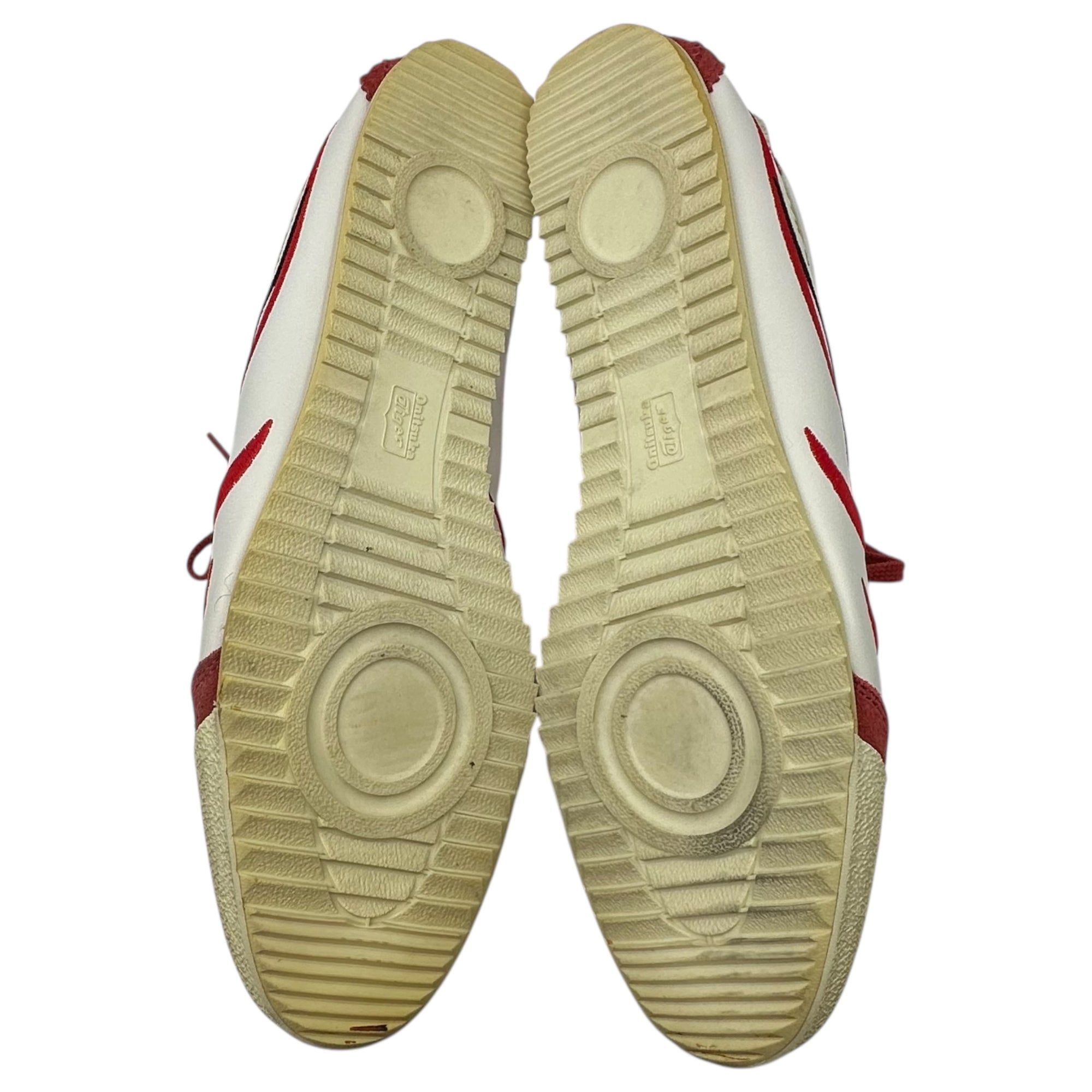 Onitsuka Tiger(オニツカタイガー) MEXICO 66 DELUXE メキシコ 66 デラックス F040518 29cm ホワイト×レッド ローカット スニーカー