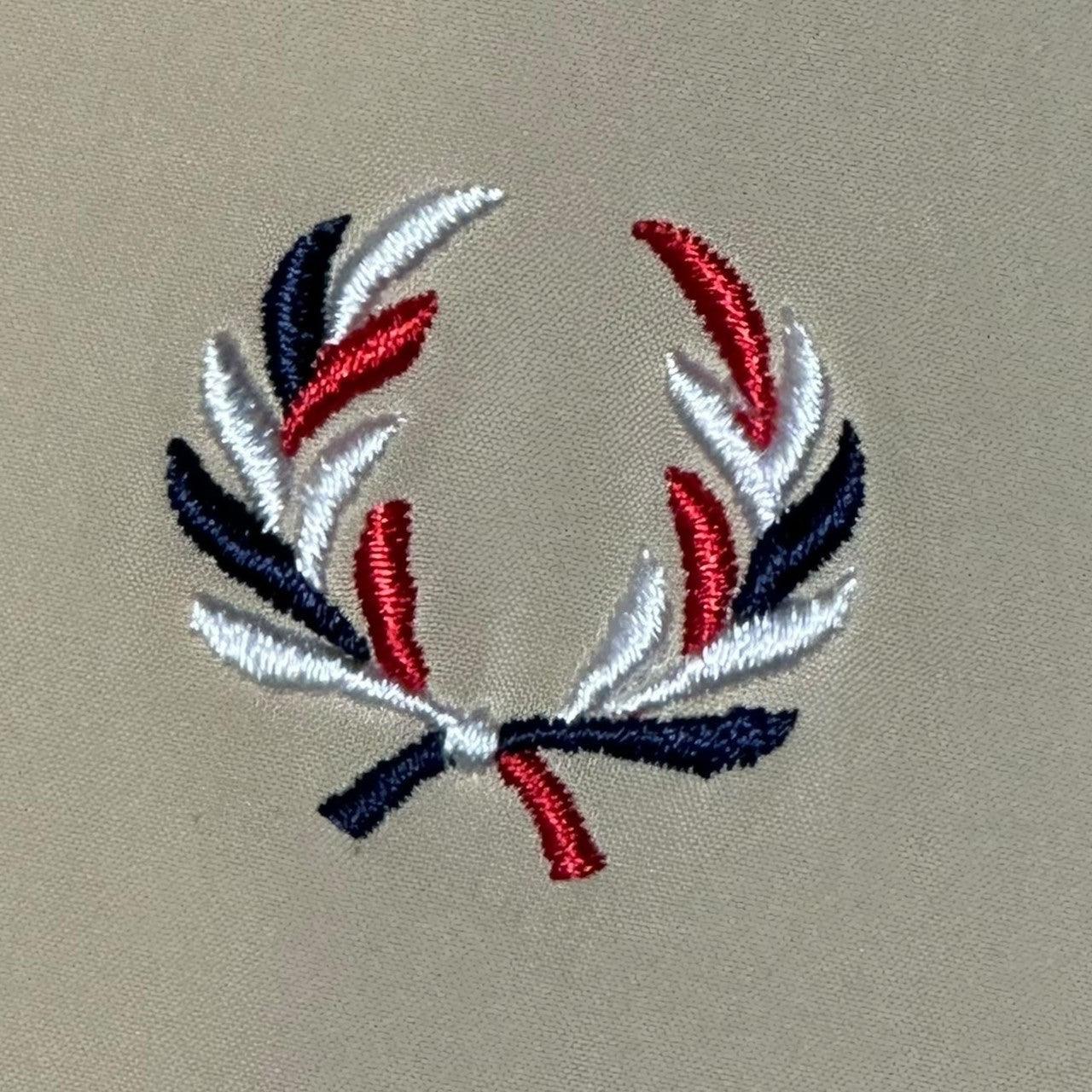 FRED PERRY(フレッドペリー) Logo Embroidery Stretch Swing Top ロゴ 刺繍 ストレッチ スイングトップ FZ2676 XL ベージュ ブルゾン ジャケット