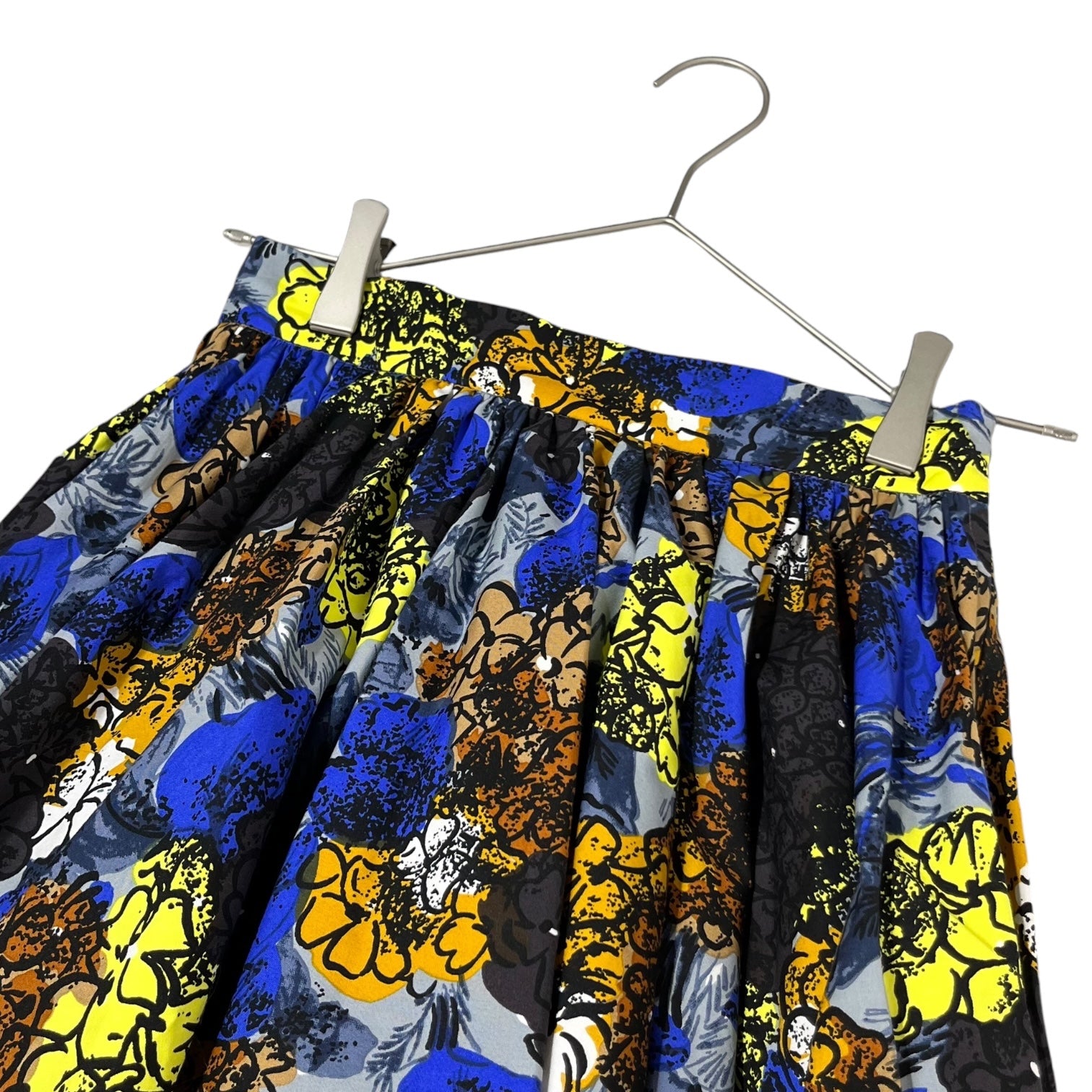 PRADA(プラダ) 17AW All-over flower print flared skirt 総柄 フラワー プリント フレア スカート P114M 36(S程度) ミックス