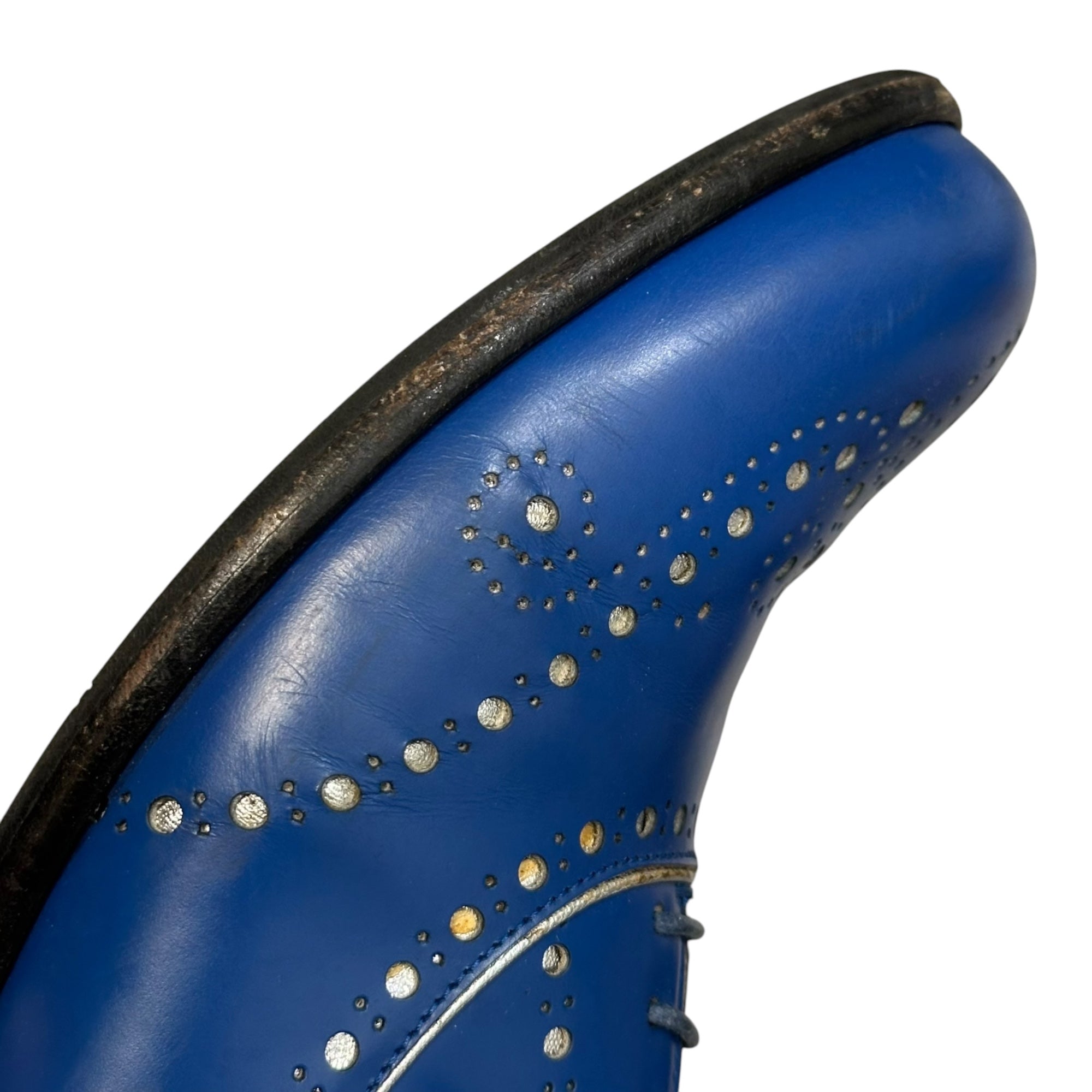 church's(チャーチ) ROSALIE - ROIS CALF ロザリー メダリオン レザー シューズ DE0048 38(24.0cm程度) ブルー 革靴