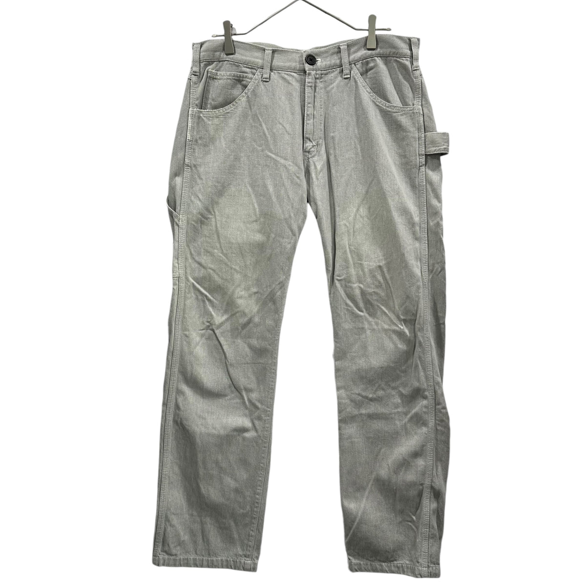 COMME des GARCONS HOMME(コムデギャルソンオム) Cotton Painter Denim Pants コットン ペインター デニム パンツ 表記消(M程度) ライトグレー