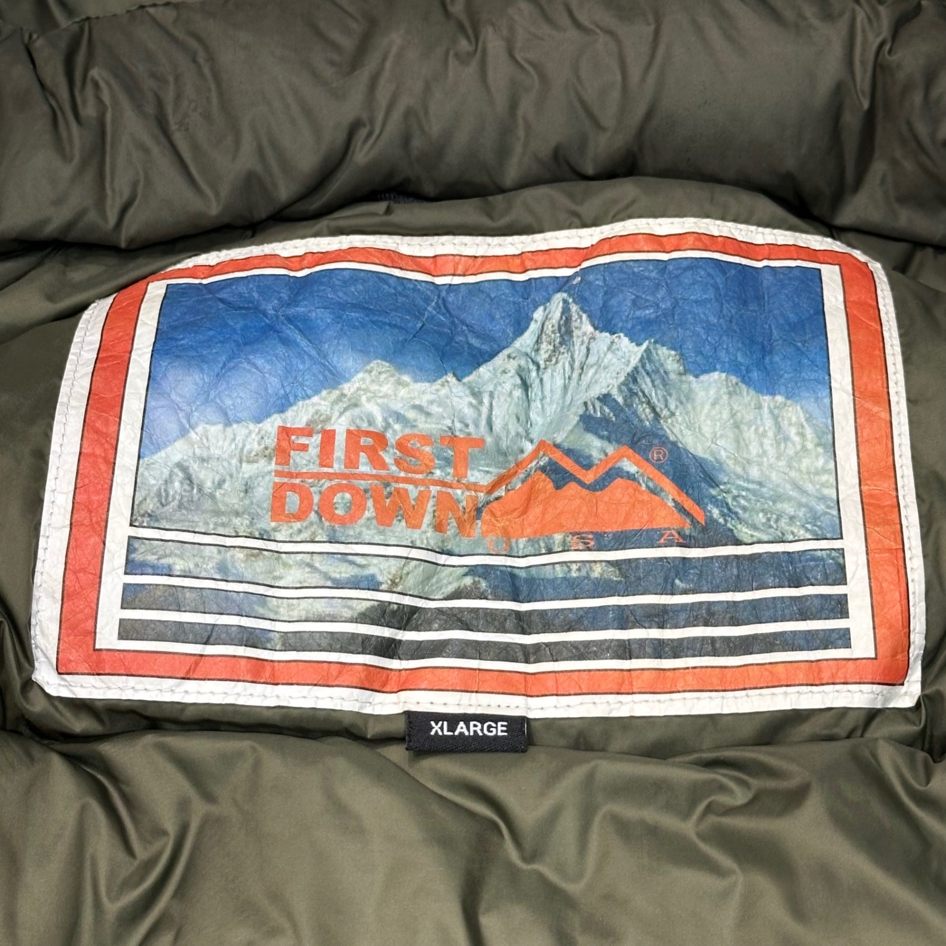 FIRST DOWN(ファーストダウン) MAURI Down Parka マウリ ダウン パーカー 642502C XL ブラック ジャケット