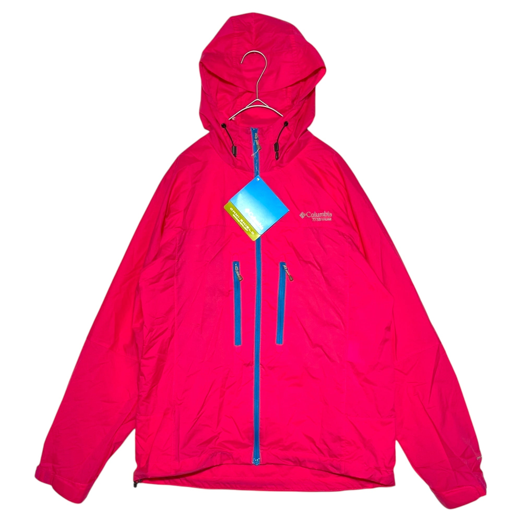 Columbia(コロンビア) mountain parka マウンテンパーカー PL2441 M ピンク ナイロン ジャケット登山 アウトドア