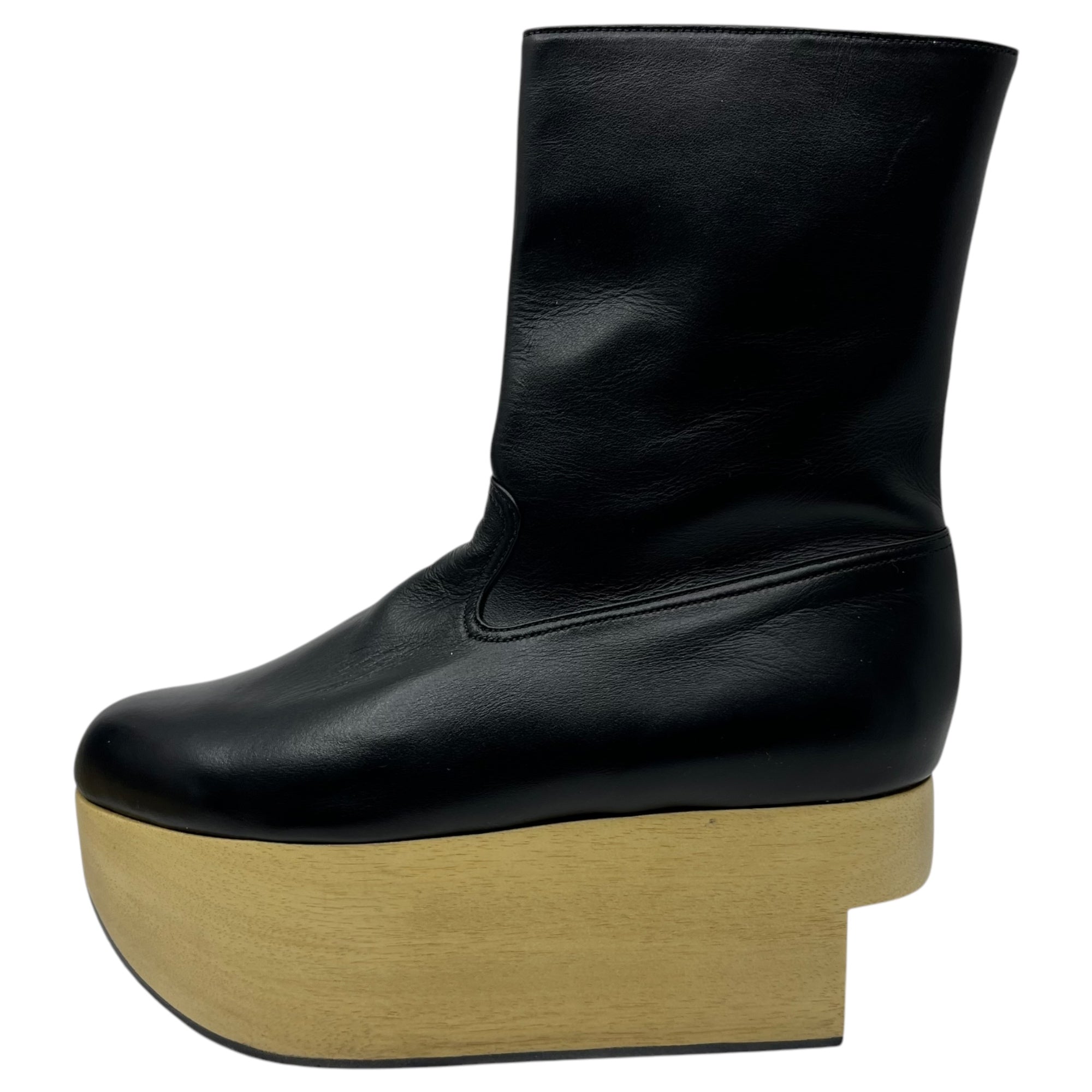 Vivienne Westwood(ヴィヴィアンウエストウッド) ROCKING HORSE BOOT ロッキンホース ブーツ 71010070-42062 5(24.5cm程度) ブラック 箱付 国内定価176,000円(税込)