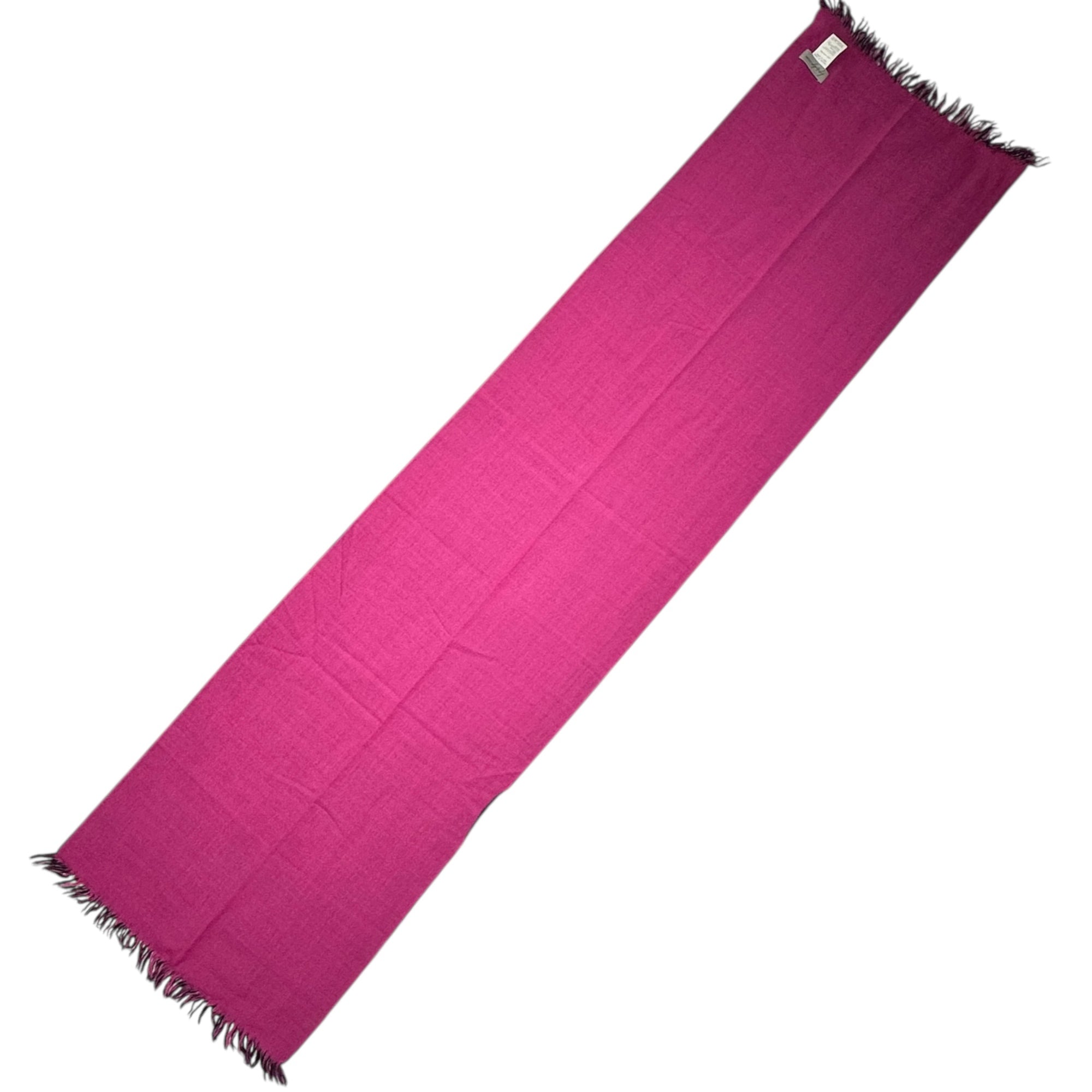 YOHJI YAMAMOTO(ヨウジヤマモト) Two-Tone Wool Stole ツートン ウール ストール FZ-L02-903 ピンク×ネイビー マフラー