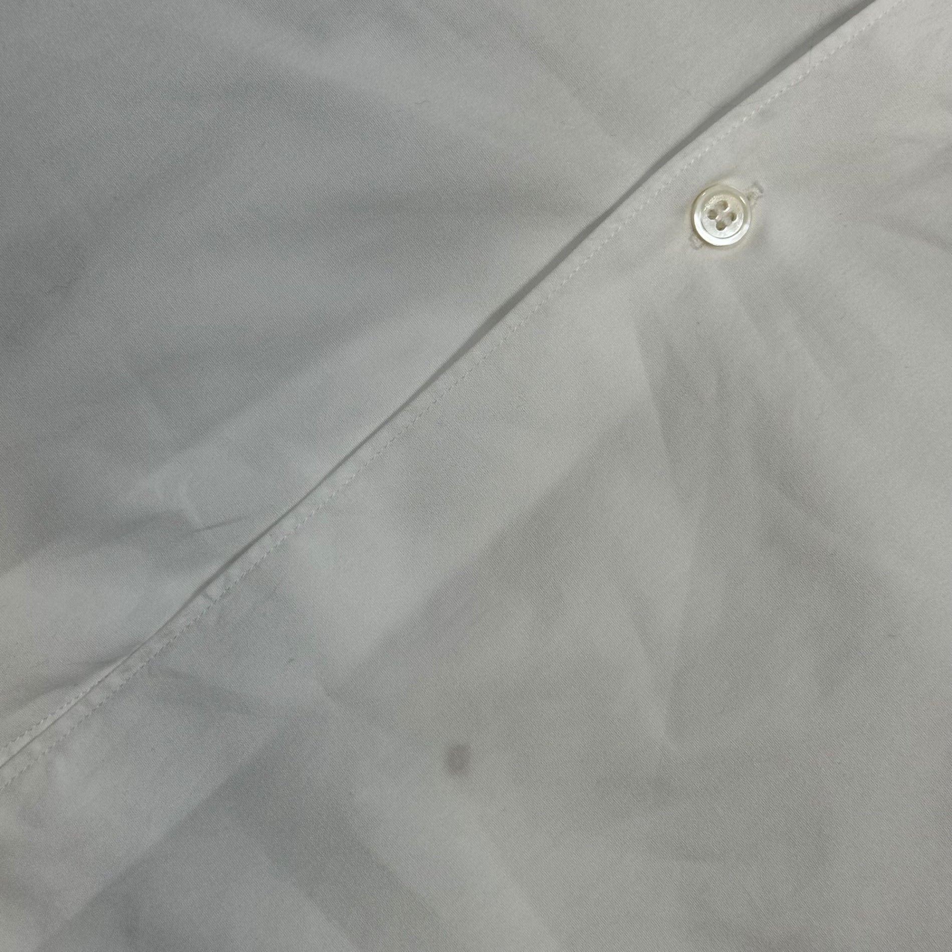 COMME des GARCONS COMME des GARCONS(コムデギャルソンコムデギャルソン) 07SS Cotton S/S Shirt コットン 半袖 シャツ RU-B003 M ホワイト AD2006