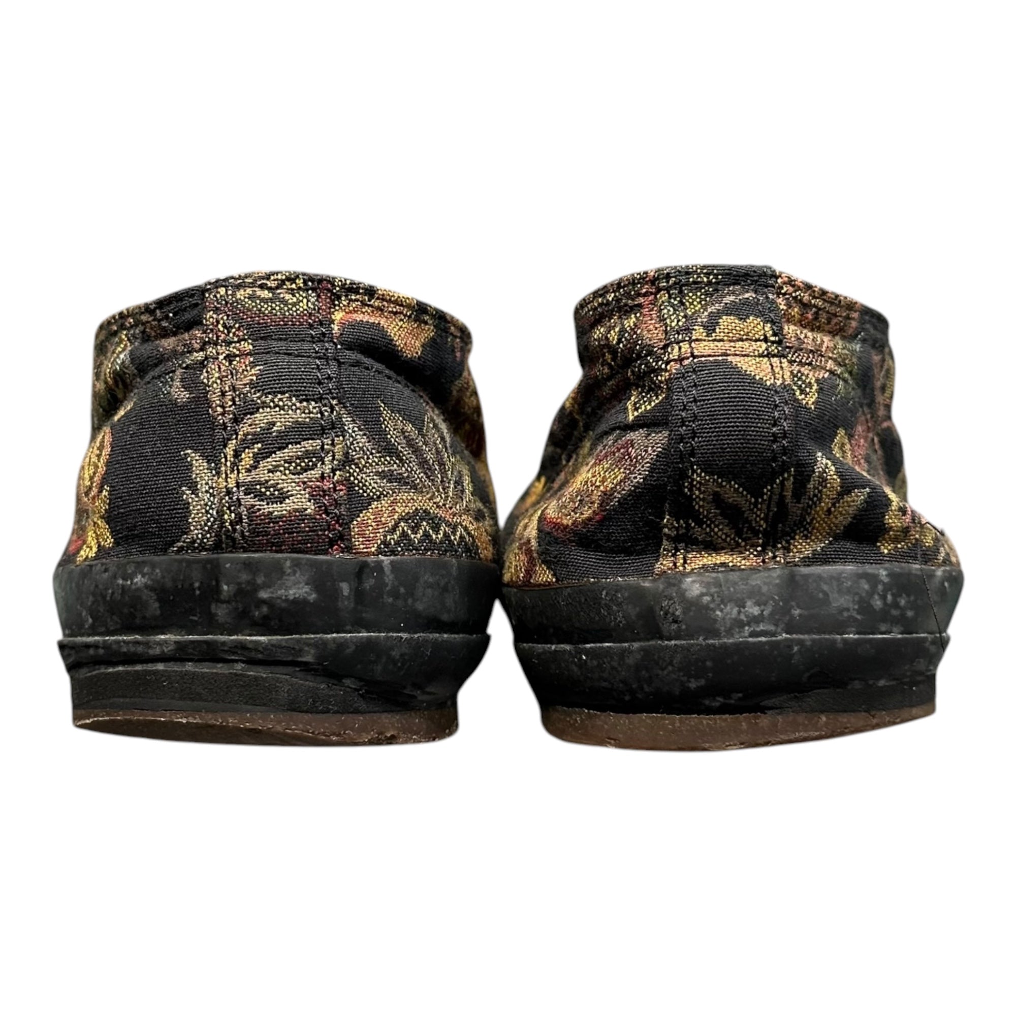 YOHJI YAMAMOTO POUR HOMME(ヨウジヤマモトプールオム) Gobelin-Woven Slip-Ons ゴブラン織り スリッポン 4(XL) ブラック