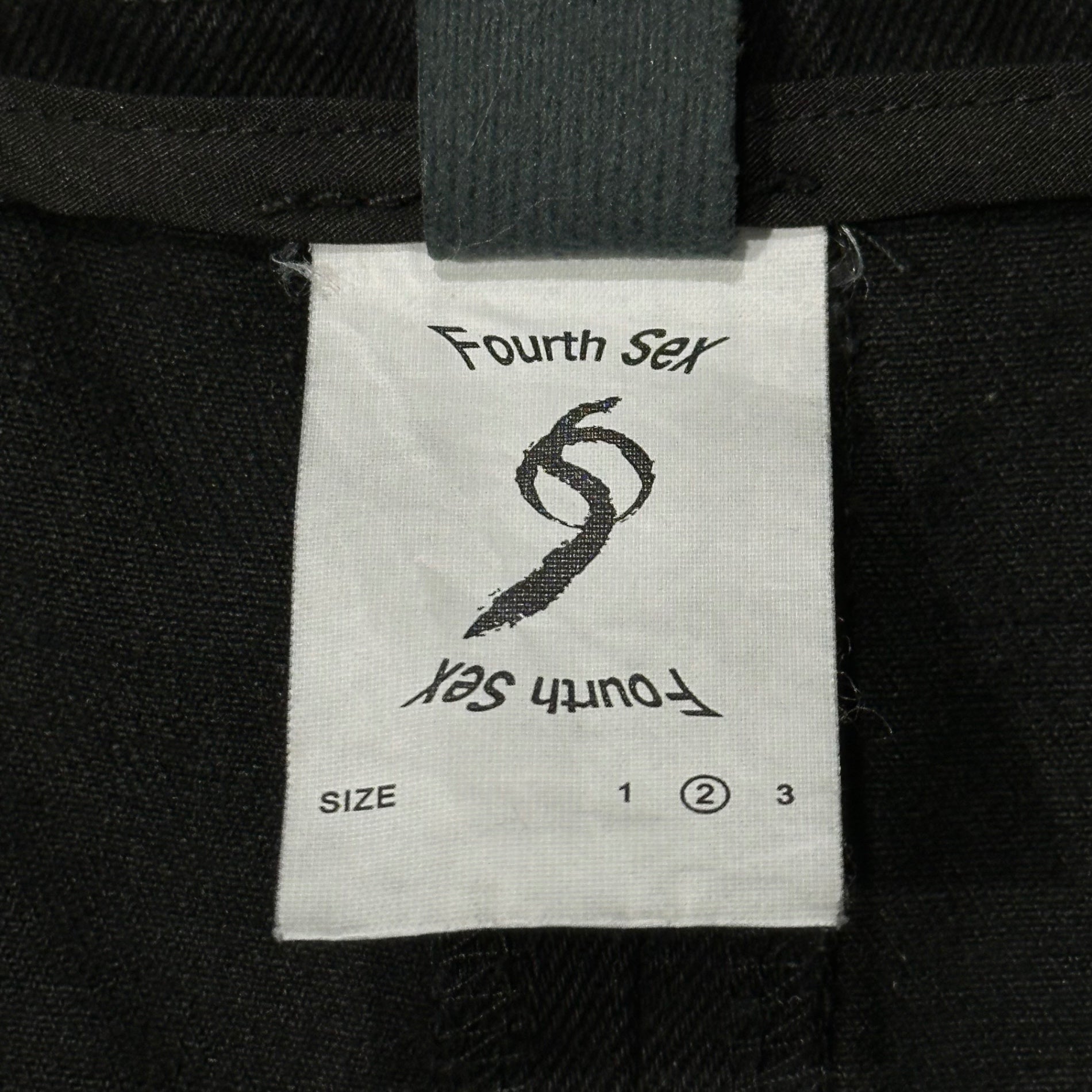 Fourth3ex(フォースセックス) opium detroit half denim pants オピウム デトロイト ハーフ デニム パンツ 2(M程度) ブラック バイカー ショーツ