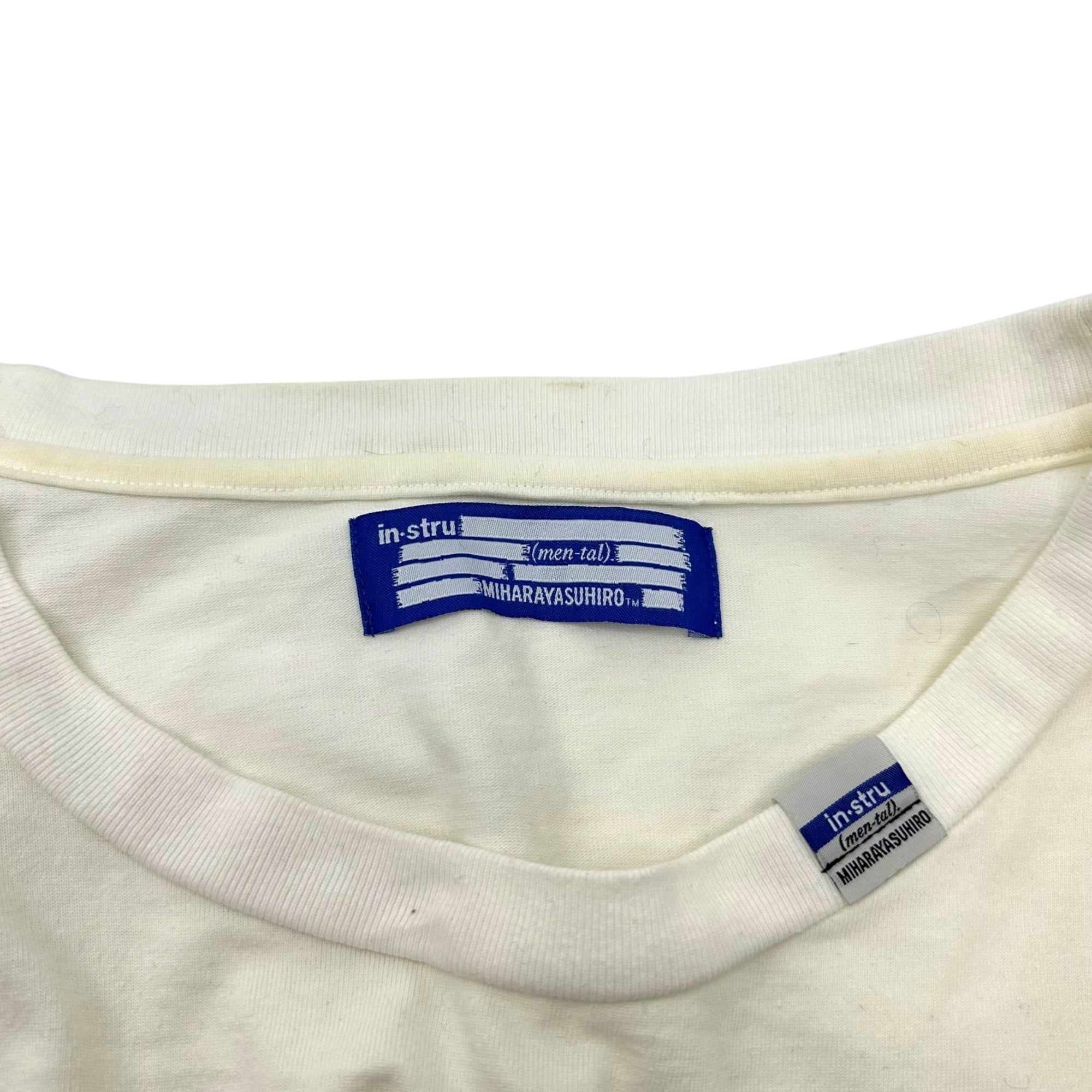 Maison MIHARA YASUHIRO(メゾンミハラヤスヒロ) Heavy Weight L/S T-shirt ヘビーウェイト 長袖 Tシャツ I06LT502 52 ホワイト