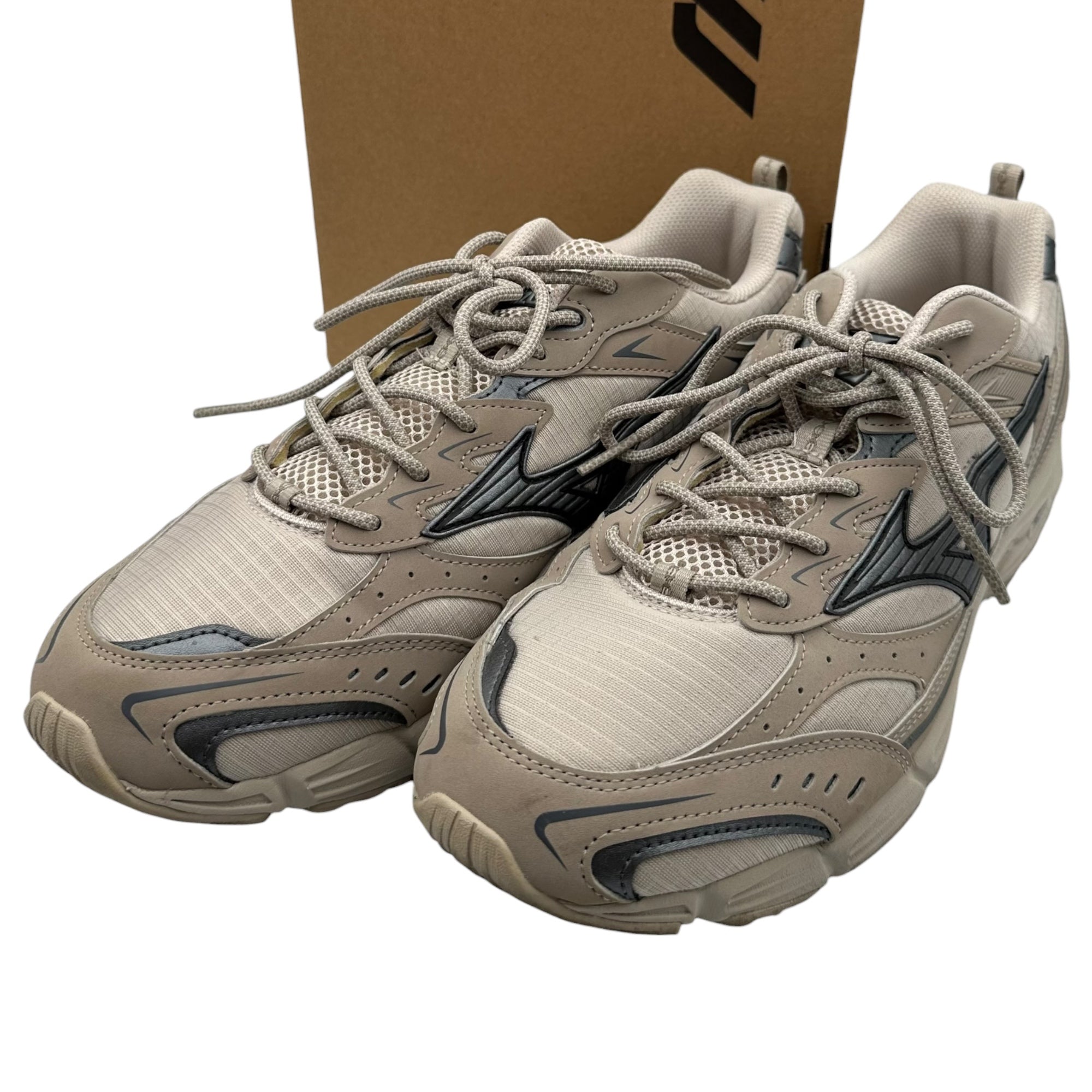 MIZUNO(ミズノ) MXR OG BEIGE/METALLIC GREY スニーカー D1GA246802 27cm ベージュ マキシマイザー