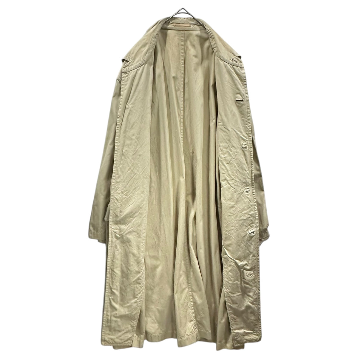 COMME des GARCONS HOMME(コムデギャルソンオム) 1994SS Cotton Single Atelier Coat コットン シングル アトリエ コート HC-100010  M ベージュ AD1993 90s 田中啓一デザイン 田中オム アーカイブ