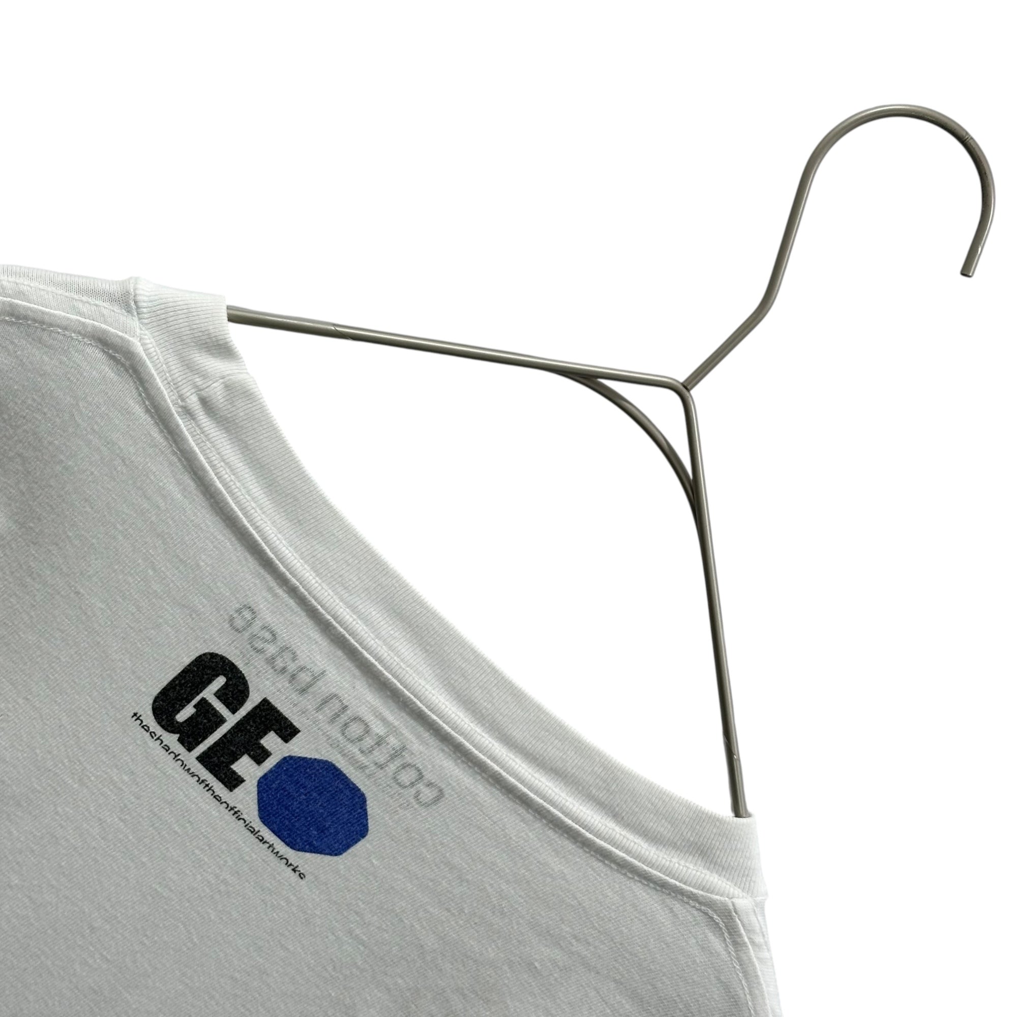 GOODENOUGH×ON SUNDAYS(グッドイナフオン・サンデーズ) 2003 Cotton base Graphic Tee グラフィック Tシャツ L ホワイト フラグメント