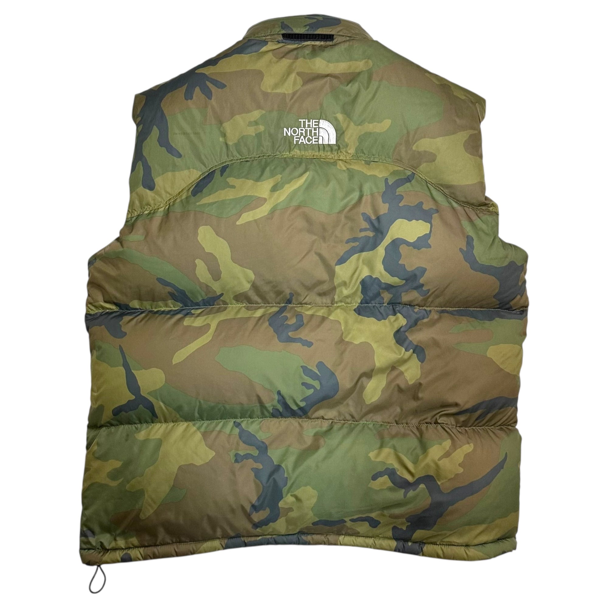 THE NORTH FACE(ノースフェイス) NUPTSE VEST - CAMO ヌプシ ダウン ベスト カモフラ  ND01587 XXL カーキ