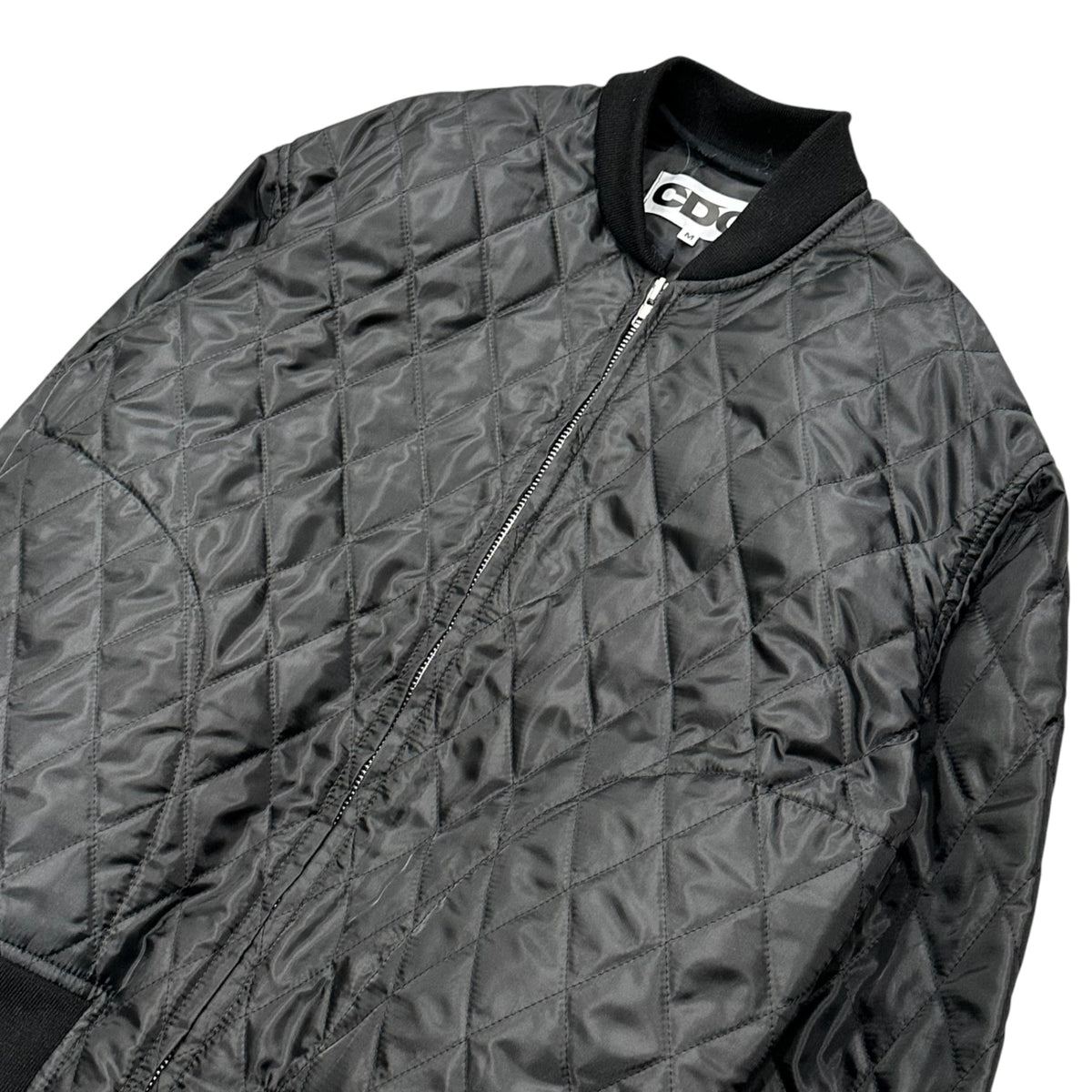 CDG COMME des GARCONS(シーディージーコムデギャルソン) 84-85 STAFF BLOUSON QUILTED 84-85 スタッフ ブルゾン キルティング SZ-J002 M ブラック AD2025 ジャケット