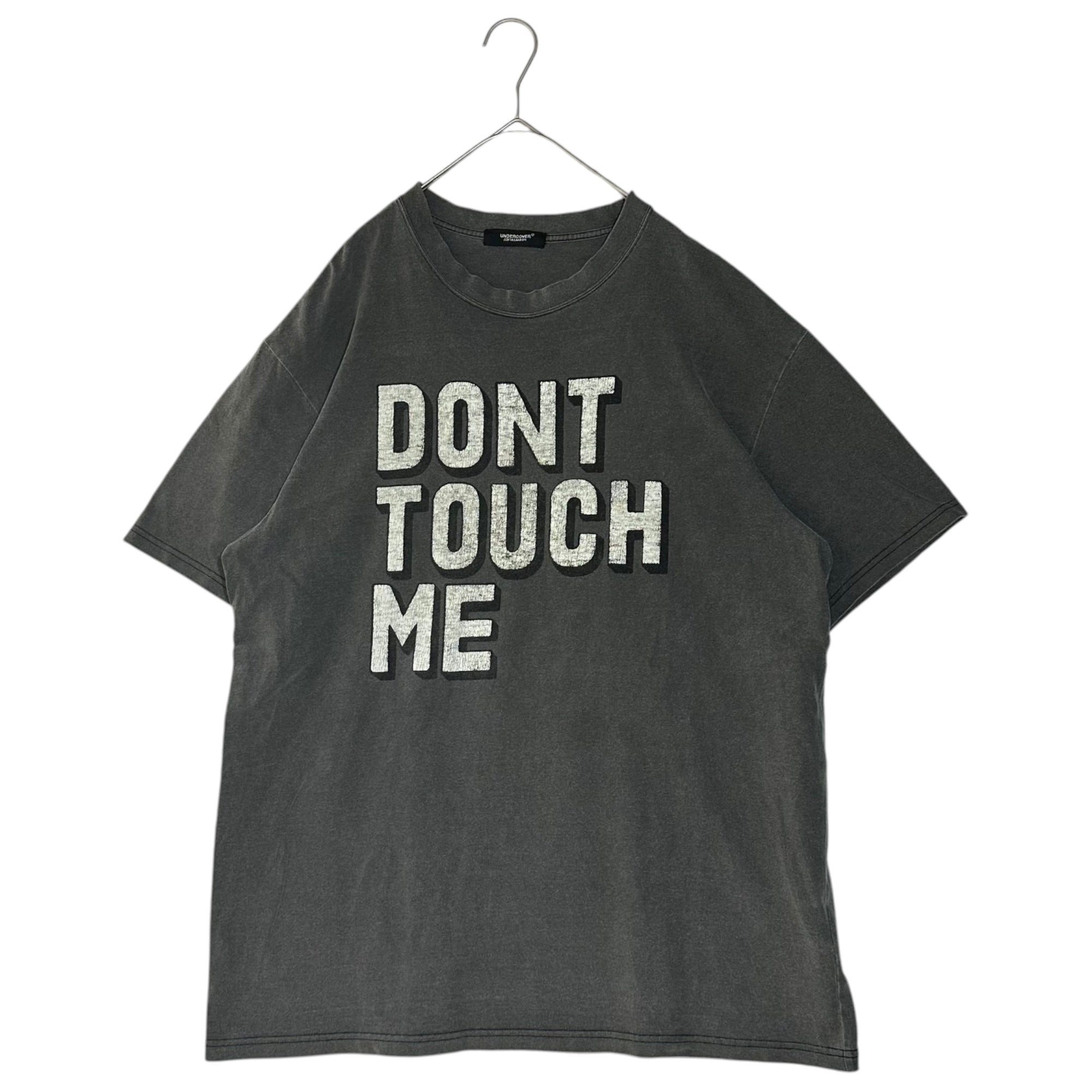 UNDERCOVER(アンダーカバー) 22SS ”DONT TOUCH ME” Tee フェード加工 半袖 Tシャツ UC1B9810-2 3 グレー