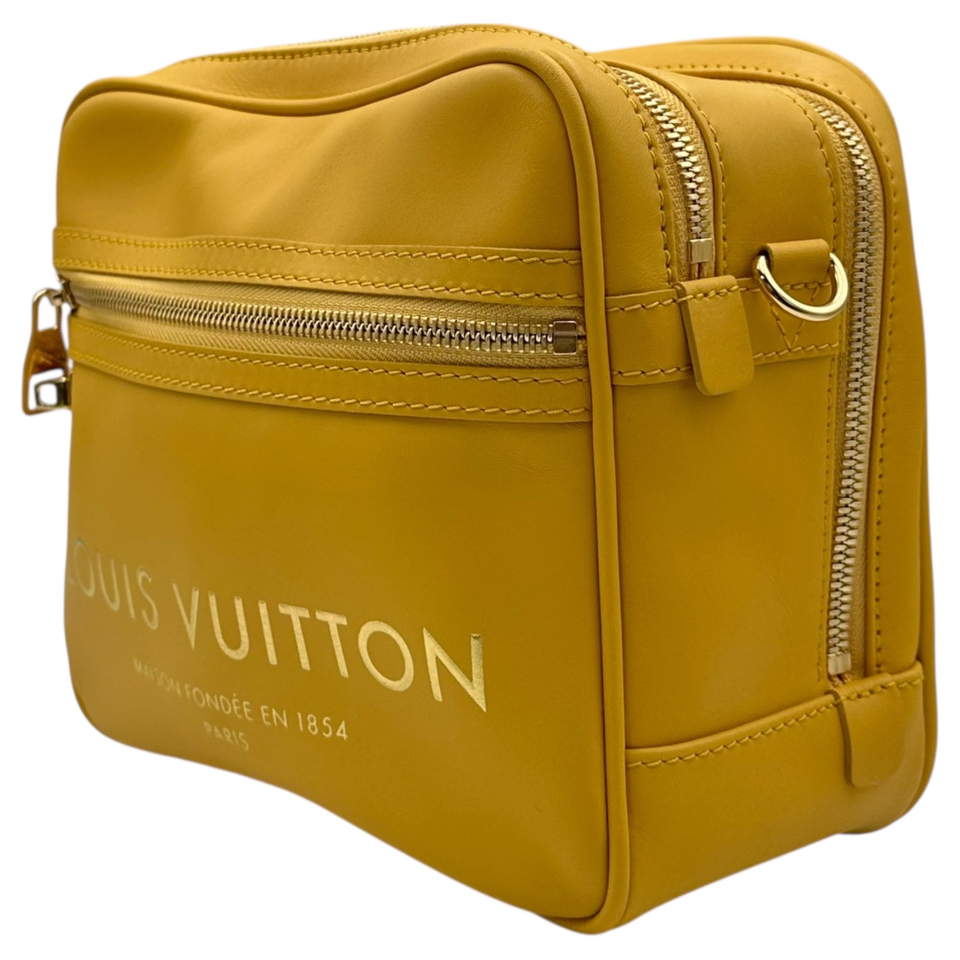 LOUIS VUITTON(ルイヴィトン) 2009 Limited Edition Plate Panam 2009年限定 パナム カメラ バッグ M45507 イエロー SP0049 ショルダー パナームライン テイクオフ