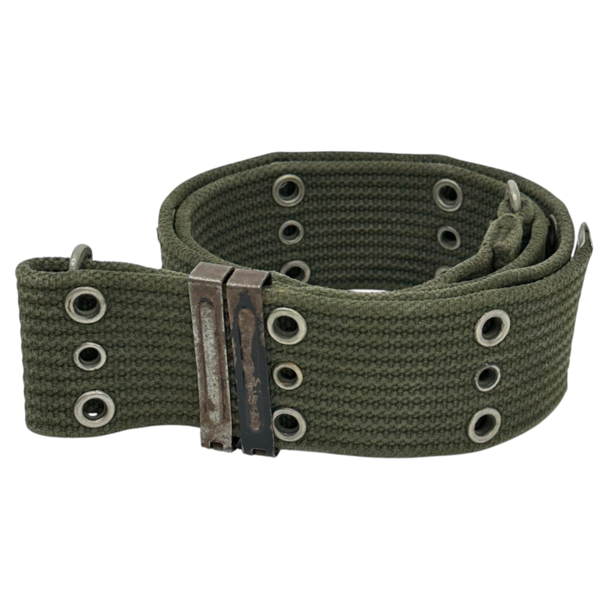 VINTAGE(ヴィンテージ) 陸上自衛隊　弾帯 ベルト 1型 オリーブ ピストルベルト 昭和 旧型 OD ミリタリー サバゲー