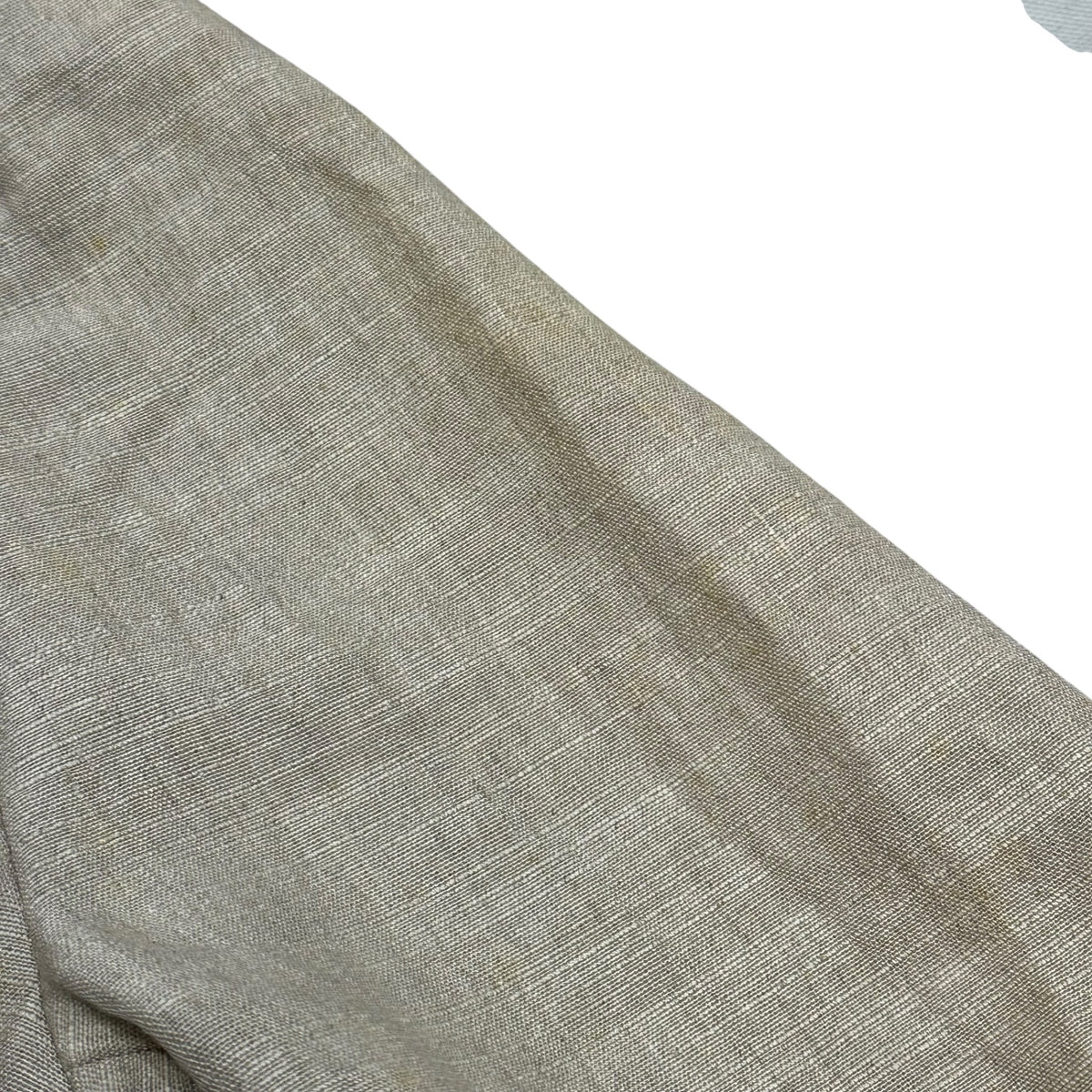 COMME des GARCONS HOMME PLUS(コムデギャルソンオムプリュス) 1996SS Reflective-Period Linen Zip-Up Jacket リフレクター期 リネン ジップ アップ ジャケット PJ-100970 FREE ベージュ AD1995 90s アーカイブ