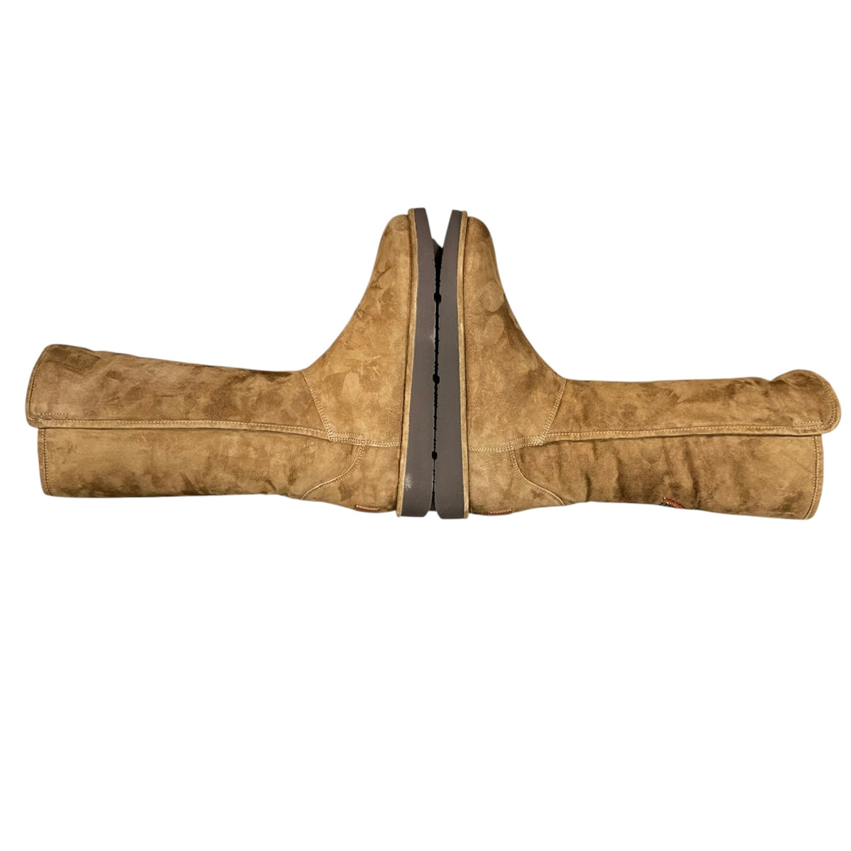 UGG(アグ) ABREE アブリー サイドジップ ロング ムートン ブーツ 1009256 24cm ブラウン