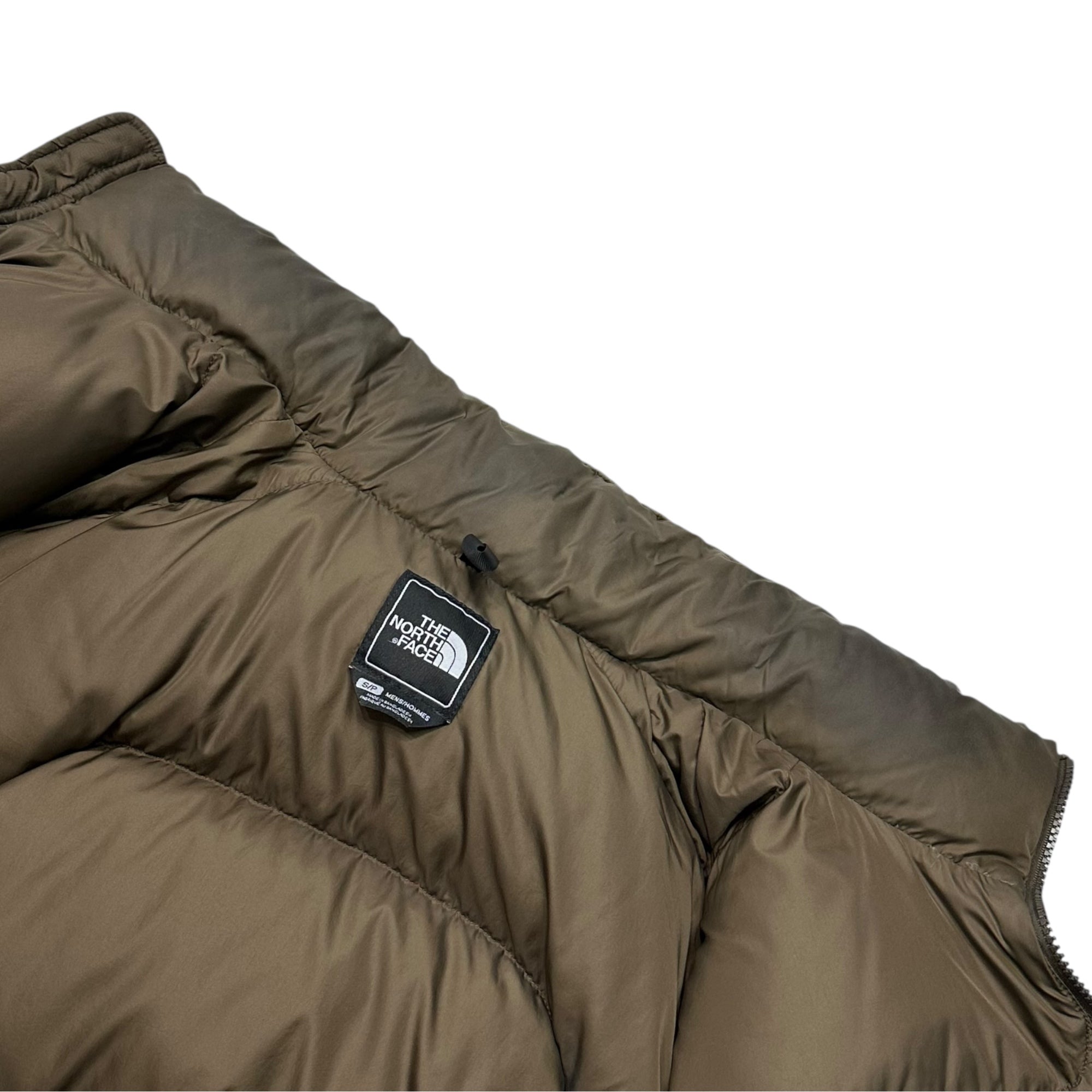 THE NORTH FACE(ノースフェイス) 00's Nuptse Down Jacket ヌプシ ダウン ジャケット センター ロゴ ND01586 S ブラウン 700 fill