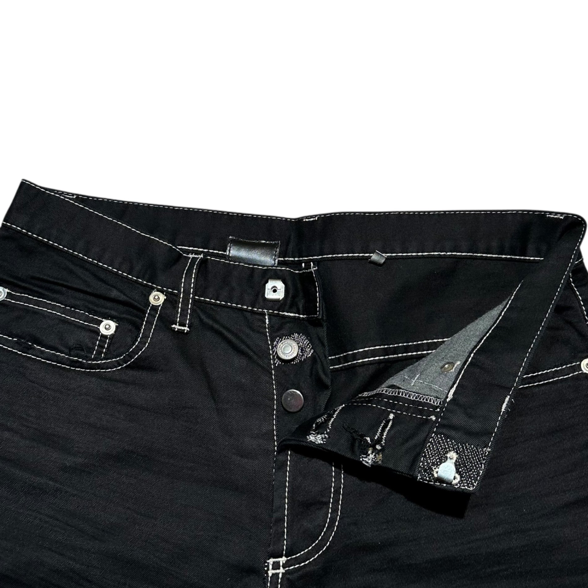 Dior HOMME(ディオールオム) White Stitch Long Skinny Pants ホワイト