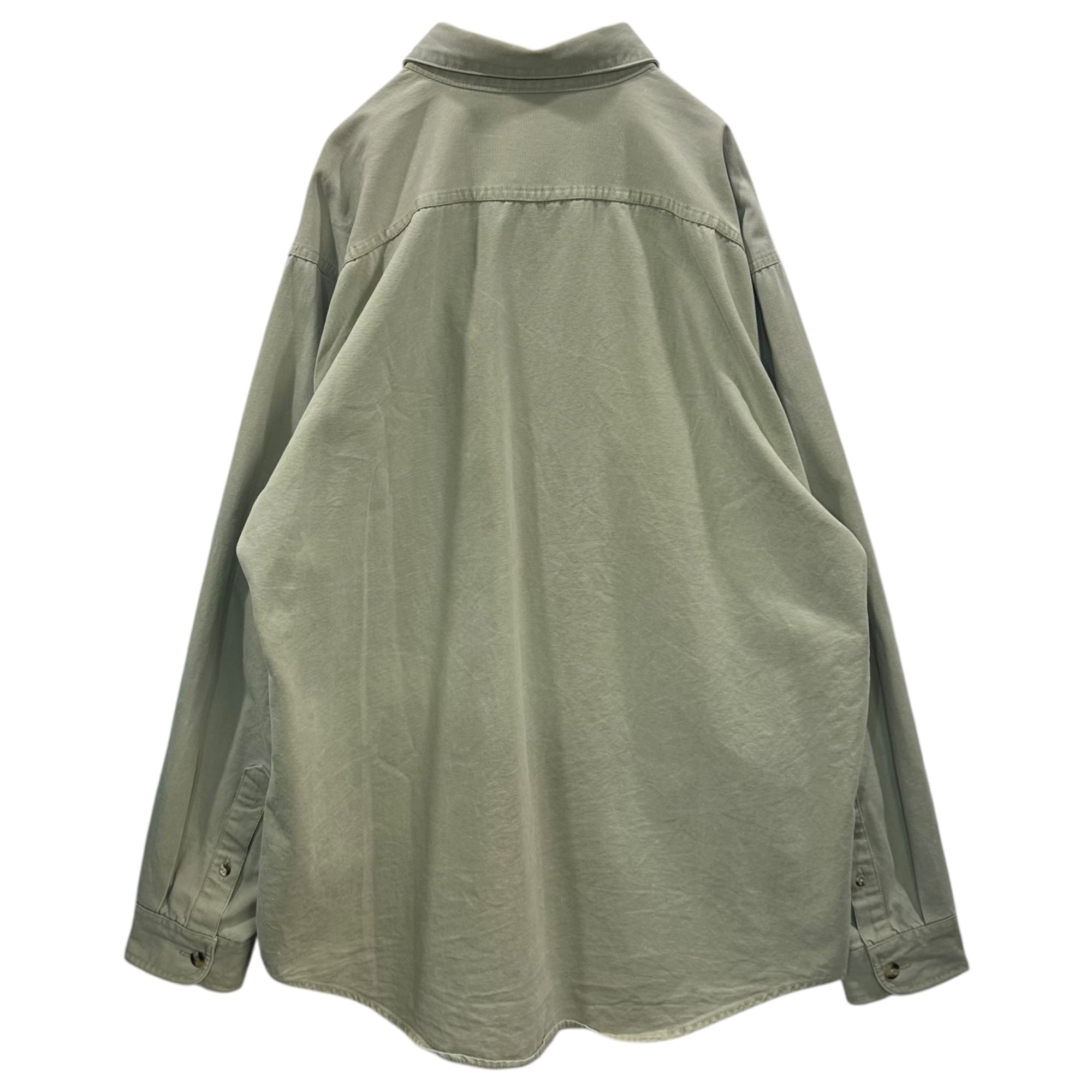 Patagonia(パタゴニア) 2000's Canvas Shirt キャンバス シャツ L ベージュ コットン