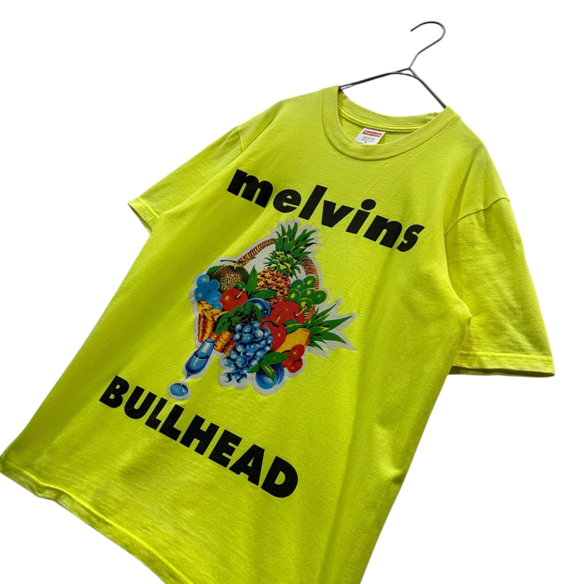 SUPREME(シュプリーム) 2024SS Bullhead Tee 半袖 プリント Tシャツ S イエロー