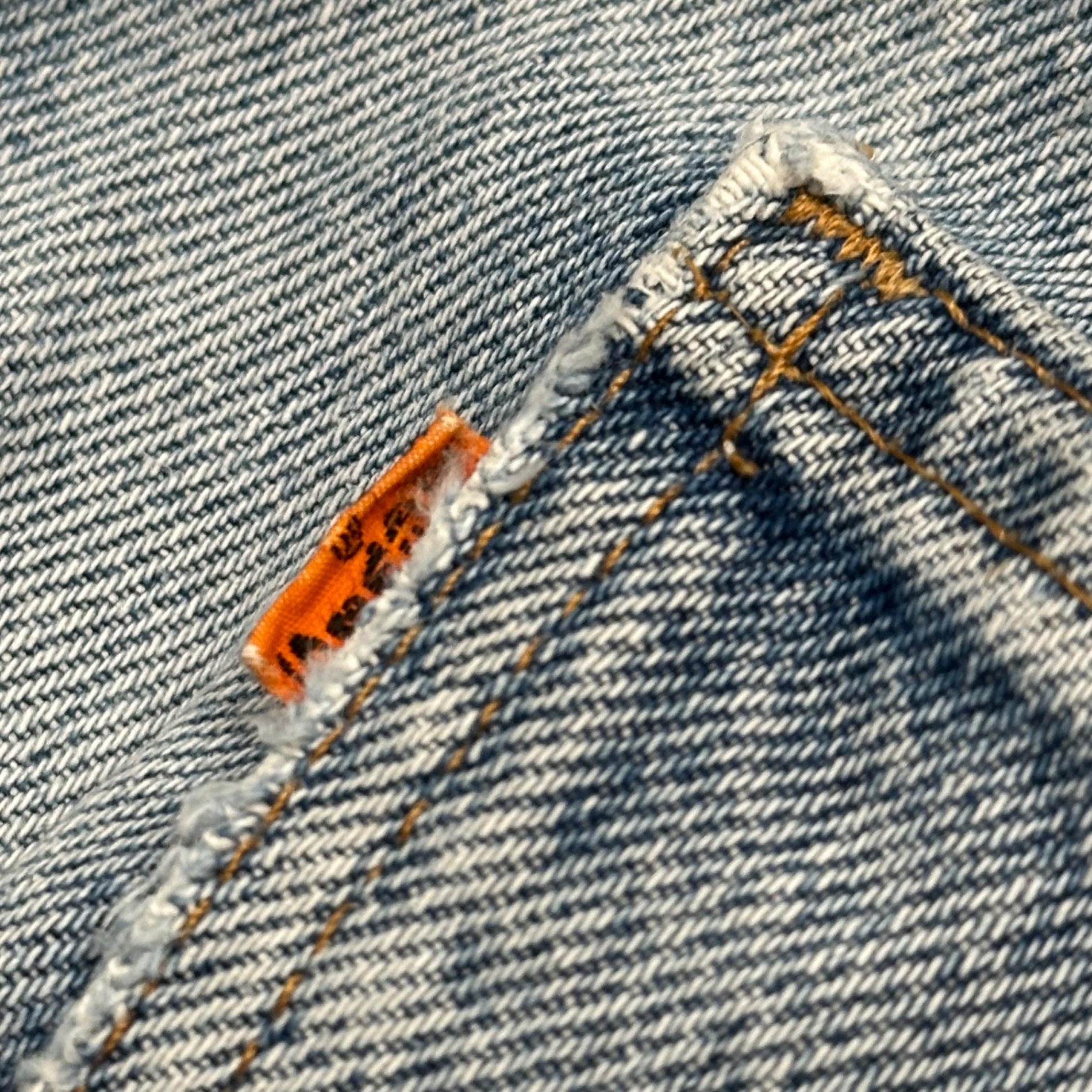 Levi's(リーバイス) 646 70’s~80's Orange tab flared denim pants ボタン裏8 42TALON オレンジタブ フレア デニム パンツ  表記消(L程度) ライトインディゴ