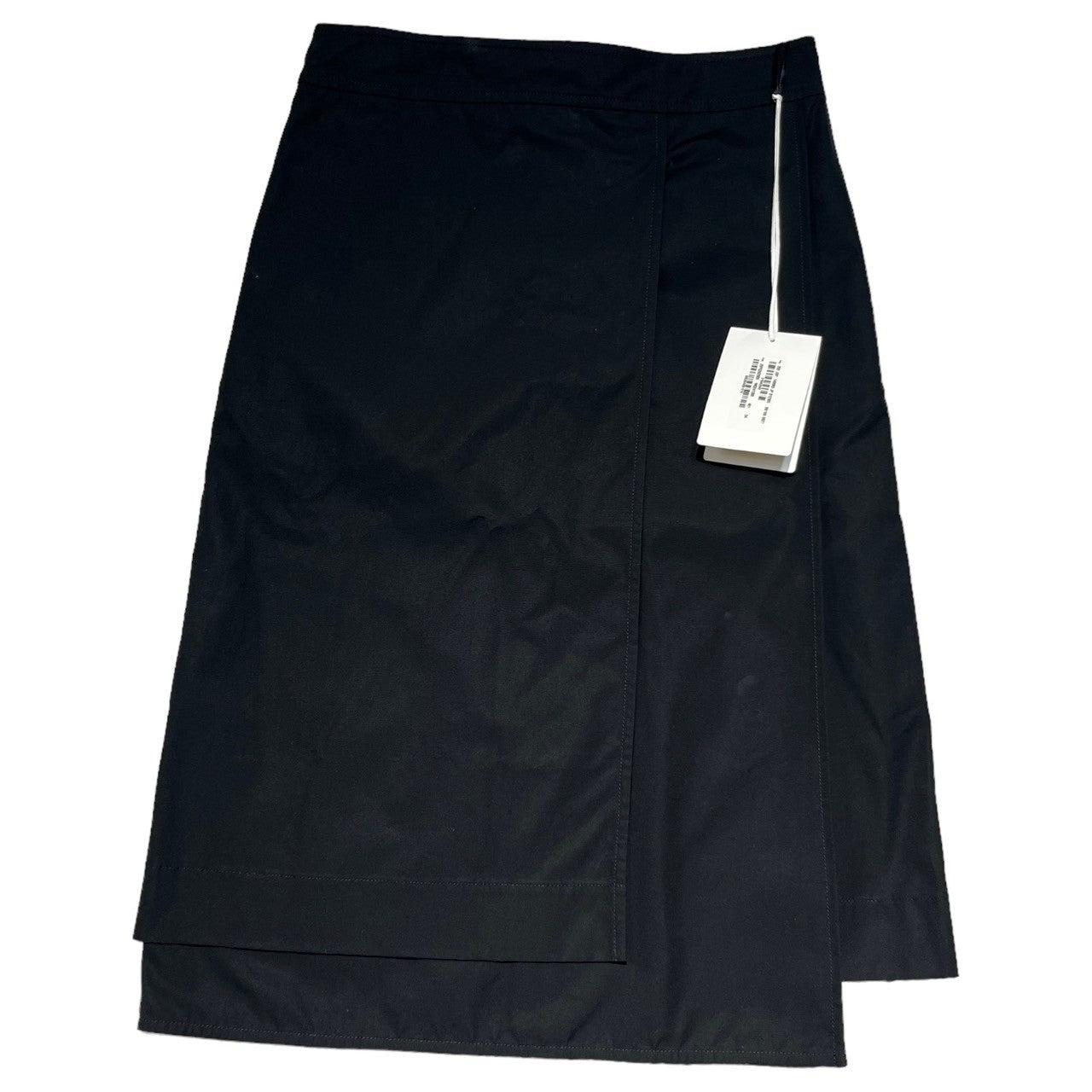 JIL SANDER(ジルサンダー) Layered cotton skirt レイヤード コットン スカート SK JW BS 0012  34(S程度) ブラック