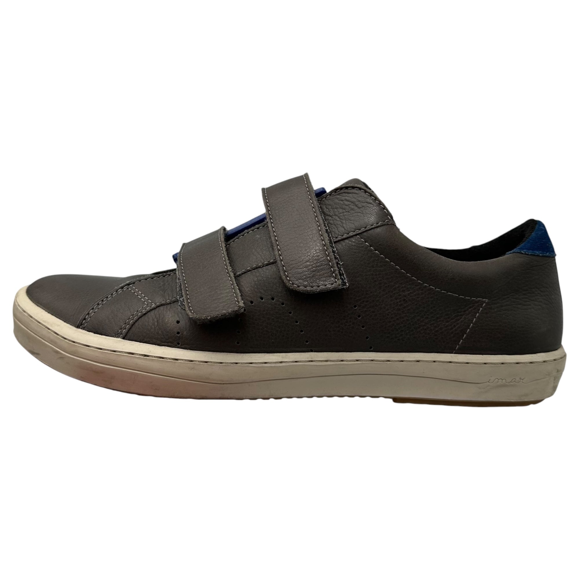 CAMPER TWINS by mintdesigns(カンペール ツインズ バイ ミントデザイン) Velcro Leather Sneakers ベルクロ レザー スニーカー 18803-001 43(27.5cm) グレー×ブルー