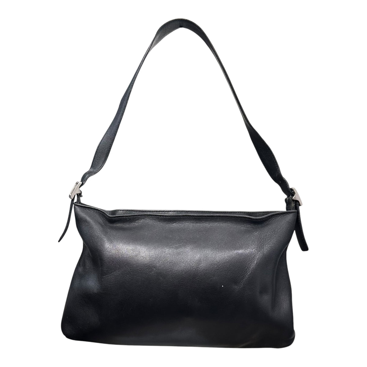 COACH(コーチ) Poppy shoulder bag ポピー ショルダー バッグ F15012 ブラック ワン シグネチャー