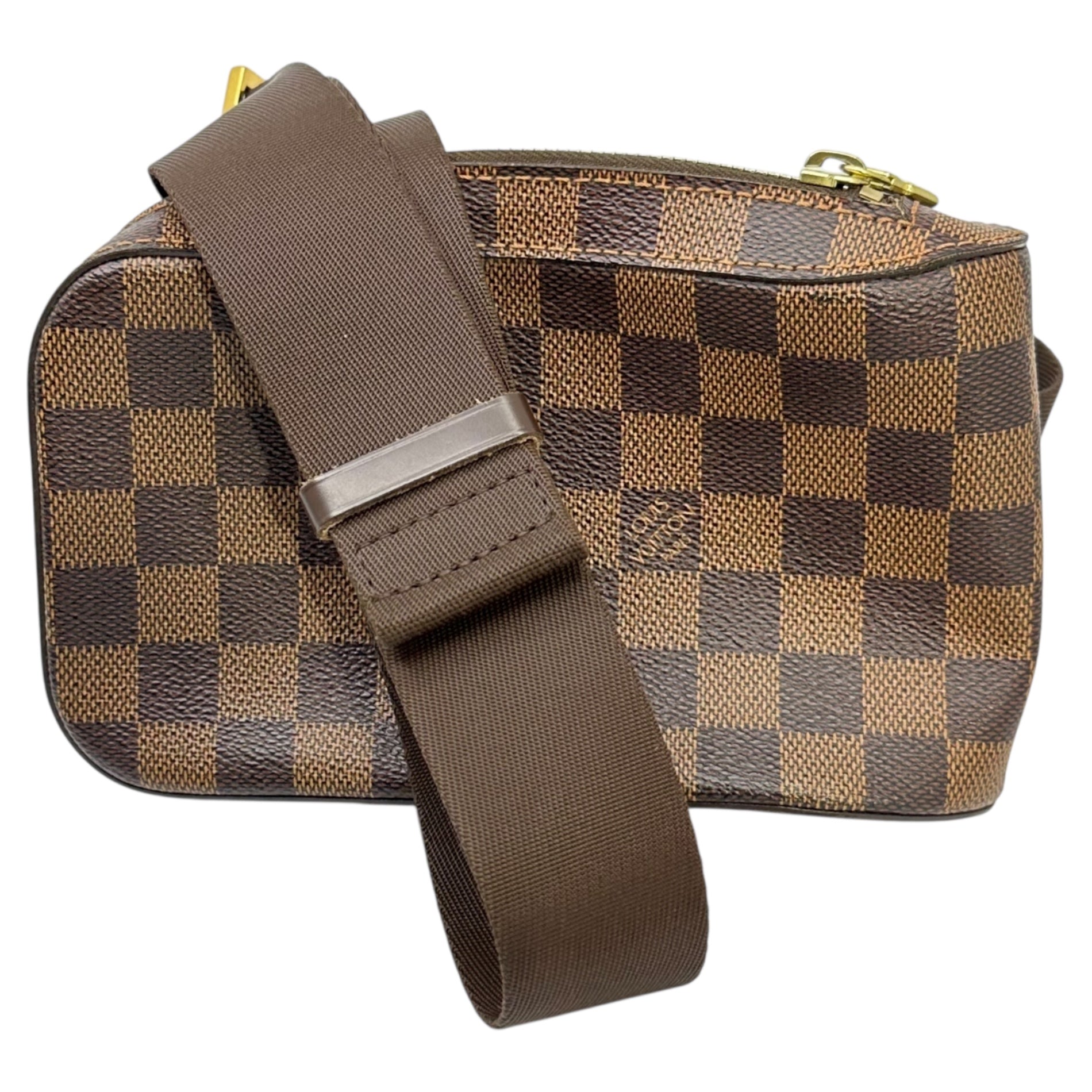 LOUIS VUITTON(ルイヴィトン) Geronimos - Damier ジェロニモス - ダミエ ショルダー バッグ N51994 ブラウン CA2171 2011年製 最終モデル 斜め掛け ボディ
