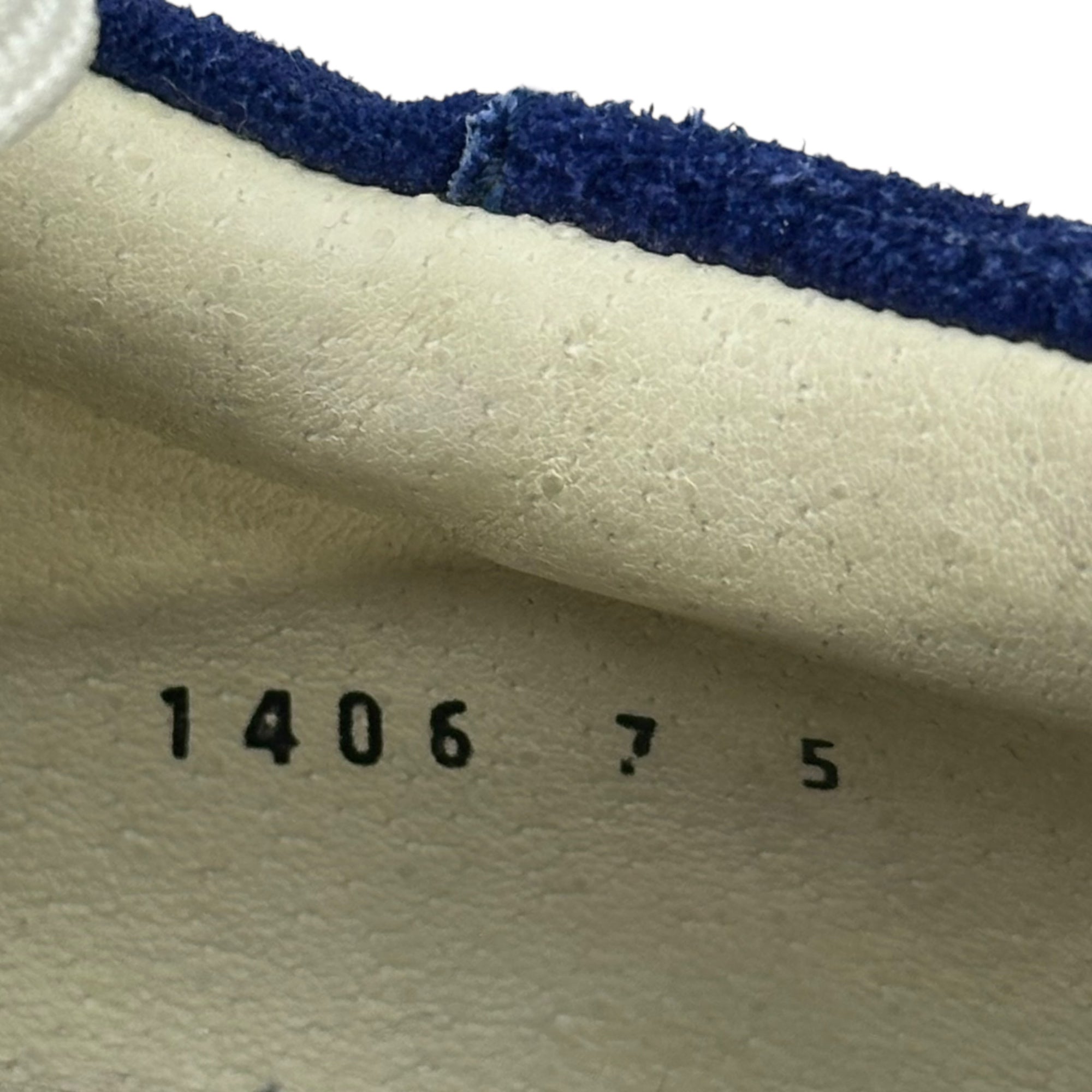 BLUEOVER(ブルーオーバー) mikey low-cut suede sneakers マイキー ローカット スウェード スニーカー 25.0cm程度 ブルー 定番モデル 日本製