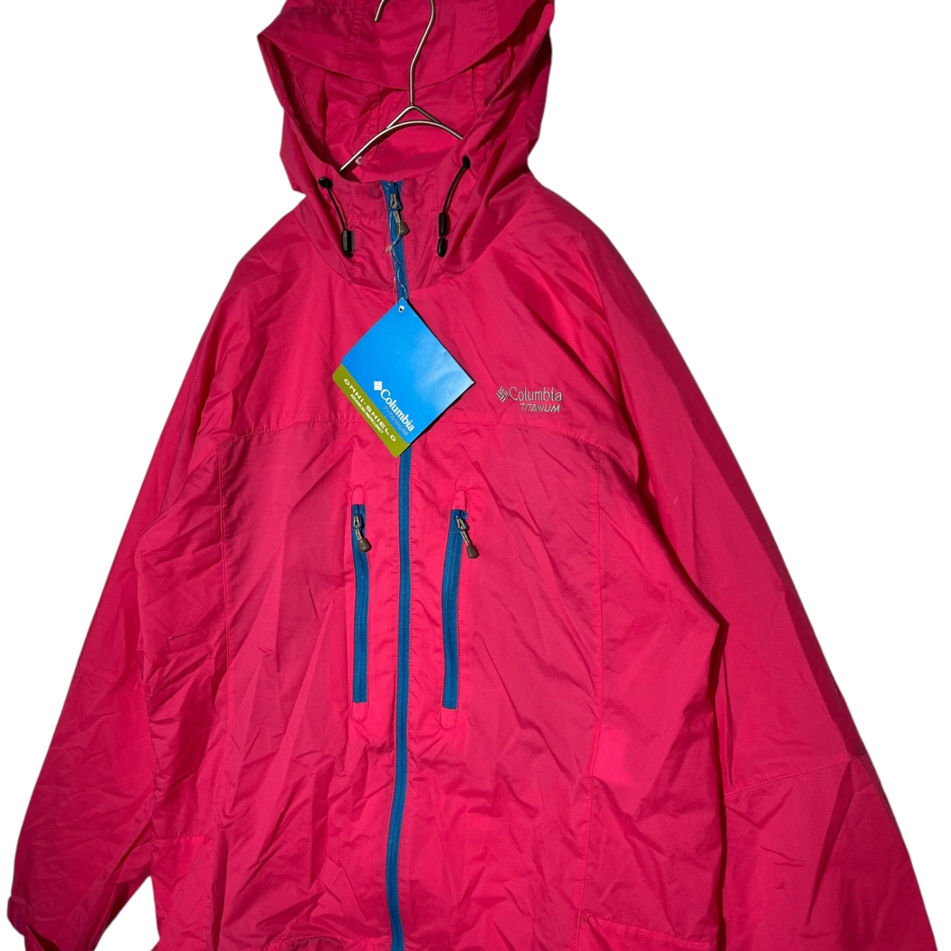 Columbia(コロンビア) mountain parka マウンテンパーカー PL2441 M ピンク ナイロン ジャケット登山 アウトドア