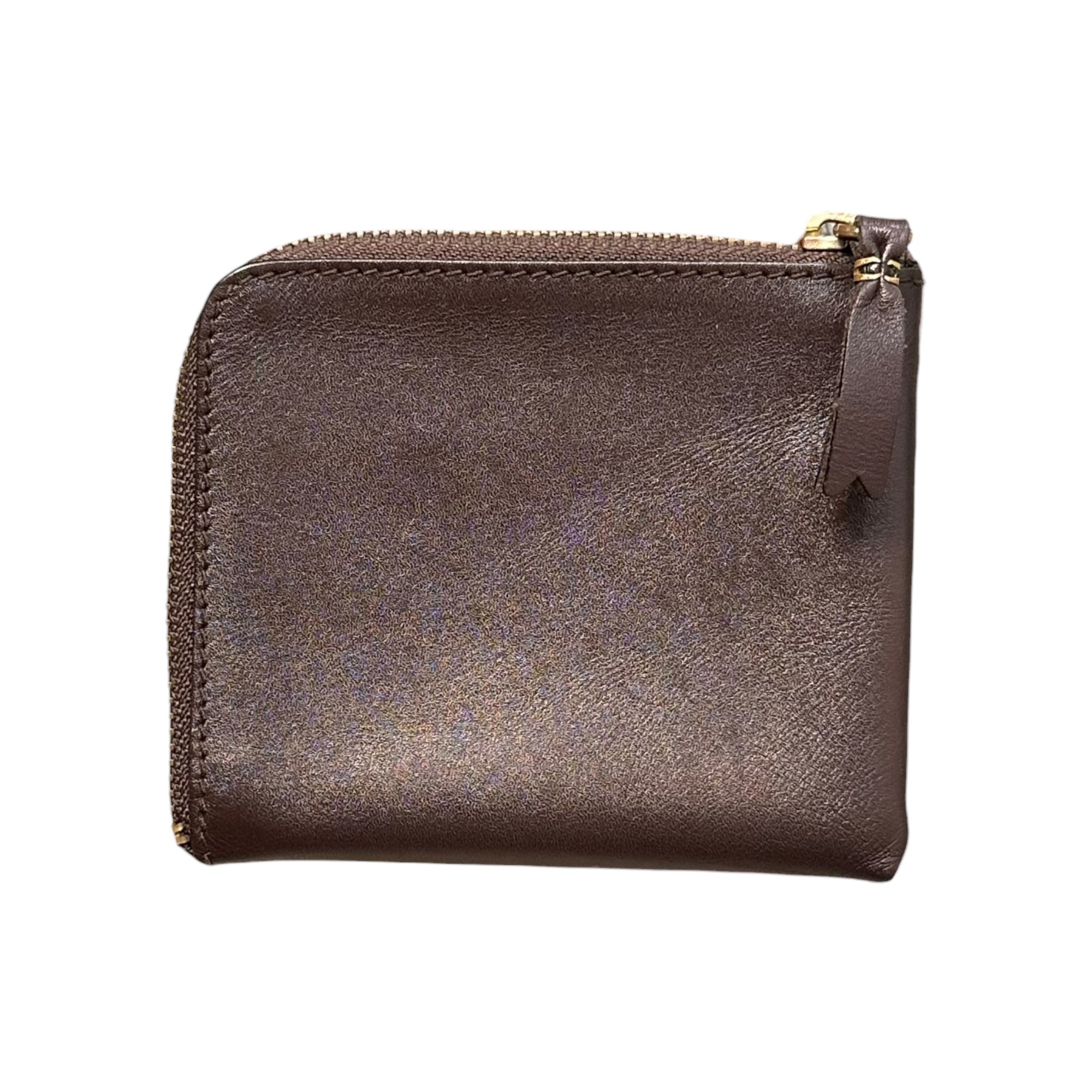 Wallet COMME des GARCONS(ウォレットコムデギャルソン)  L-SHAPED ZIPPER WALLET L字ファスナー 財布 ブラウン
