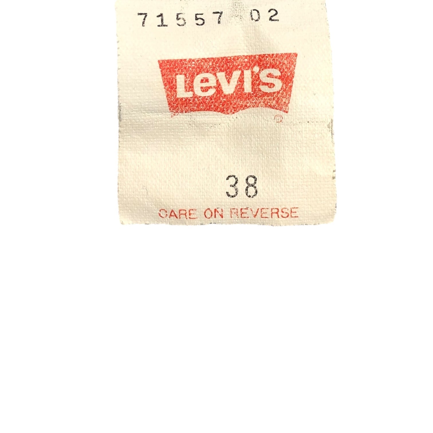 Levi's(リーバイス) 90's 3rd バッグペイント デニムジャケット 71557-02 38(Mサイズ程度) インディゴ/スカイブルー Big E