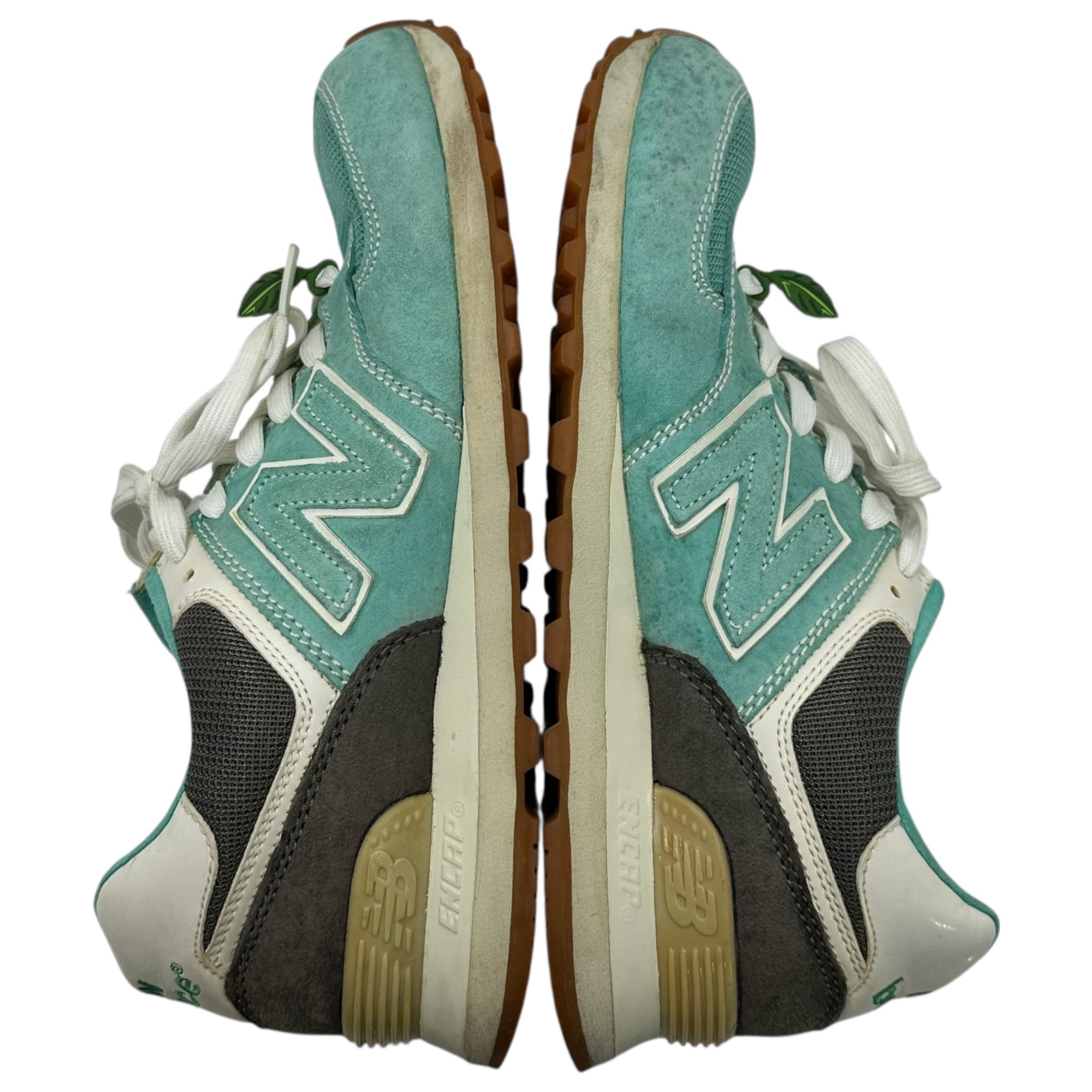NEW BALANCE×mita sneakers×Oshmans(ニューバランス×ミタスニーカーズ×オッシュマンズ) ML574MO "Mojito" 別注 スニーカー モヒート ML574MO 27cm ライトグリーン