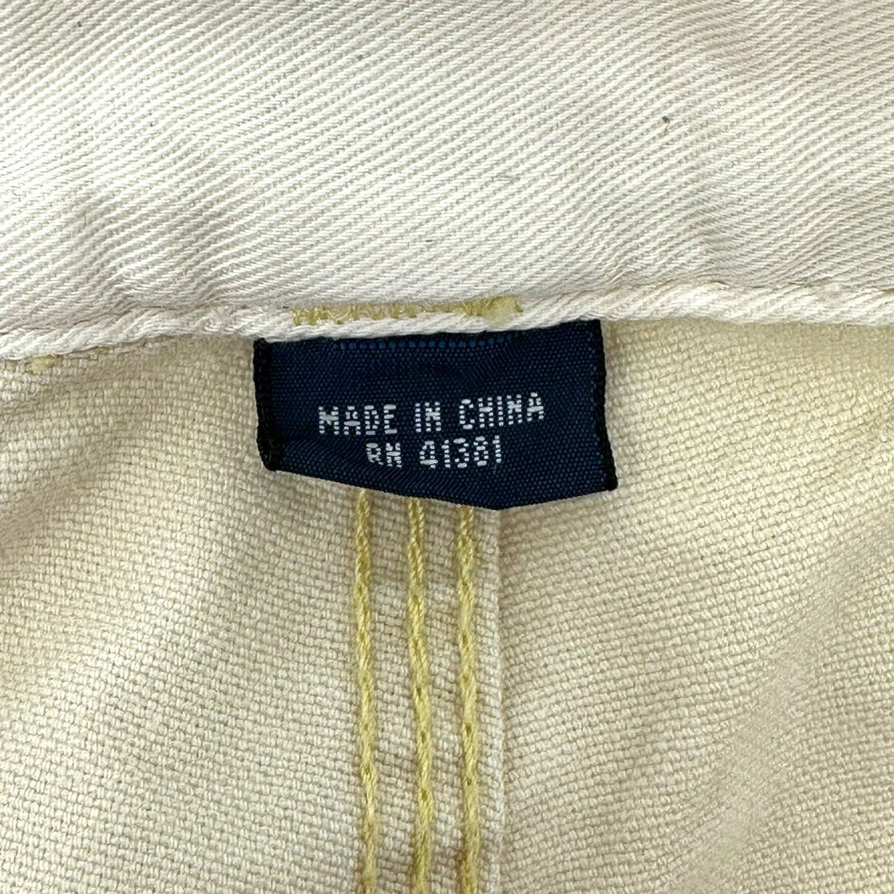 POLO RALPH LAUREN(ポロラルフローレン) Vintage Double Knee Painter Pants ヴィンテージ ダブルニー ペインター パンツ W34 アイボリー×カーキ