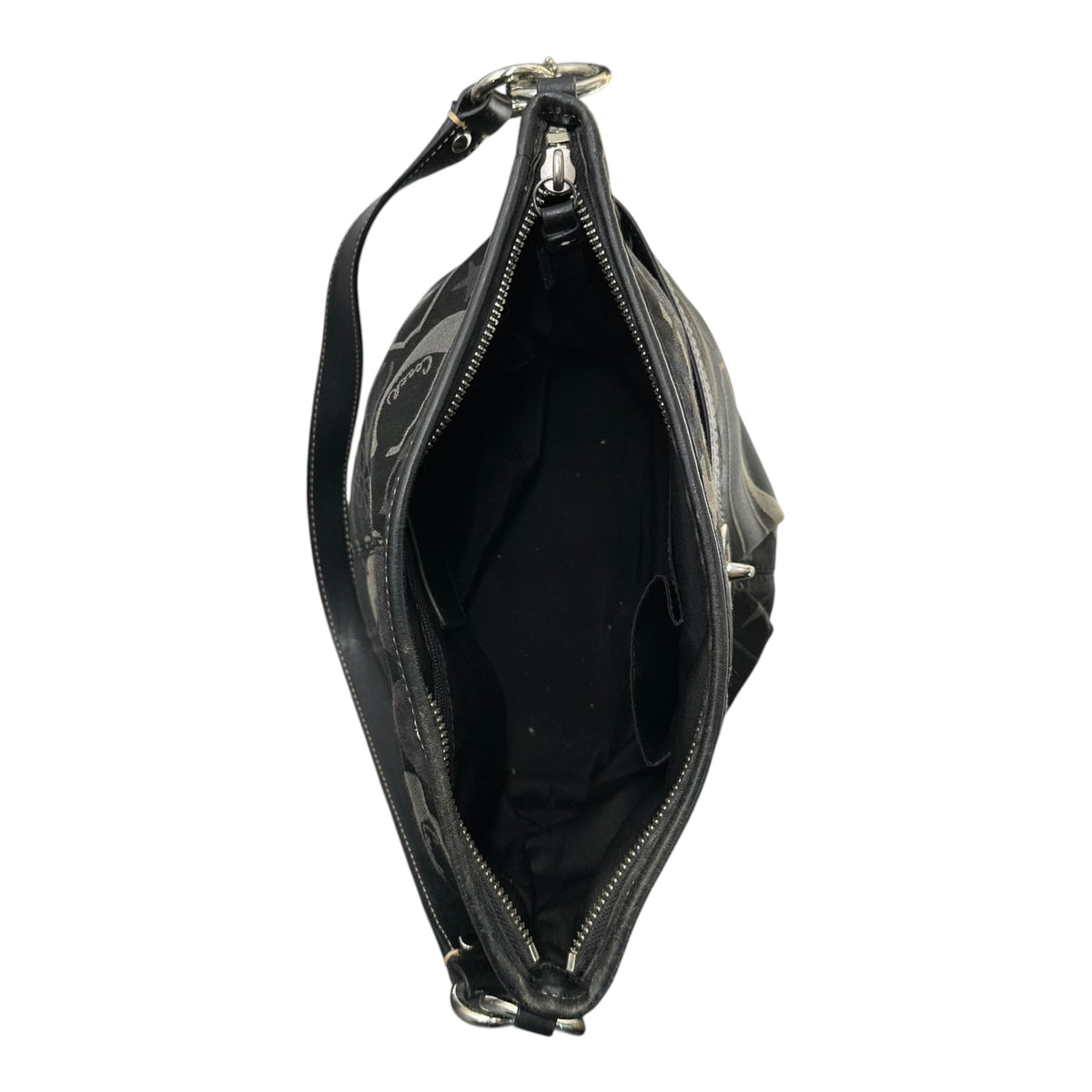 OLD COACH(オールドコーチ) Leather sling bag レザー ワンショルダー バッグ 9407 ブラック