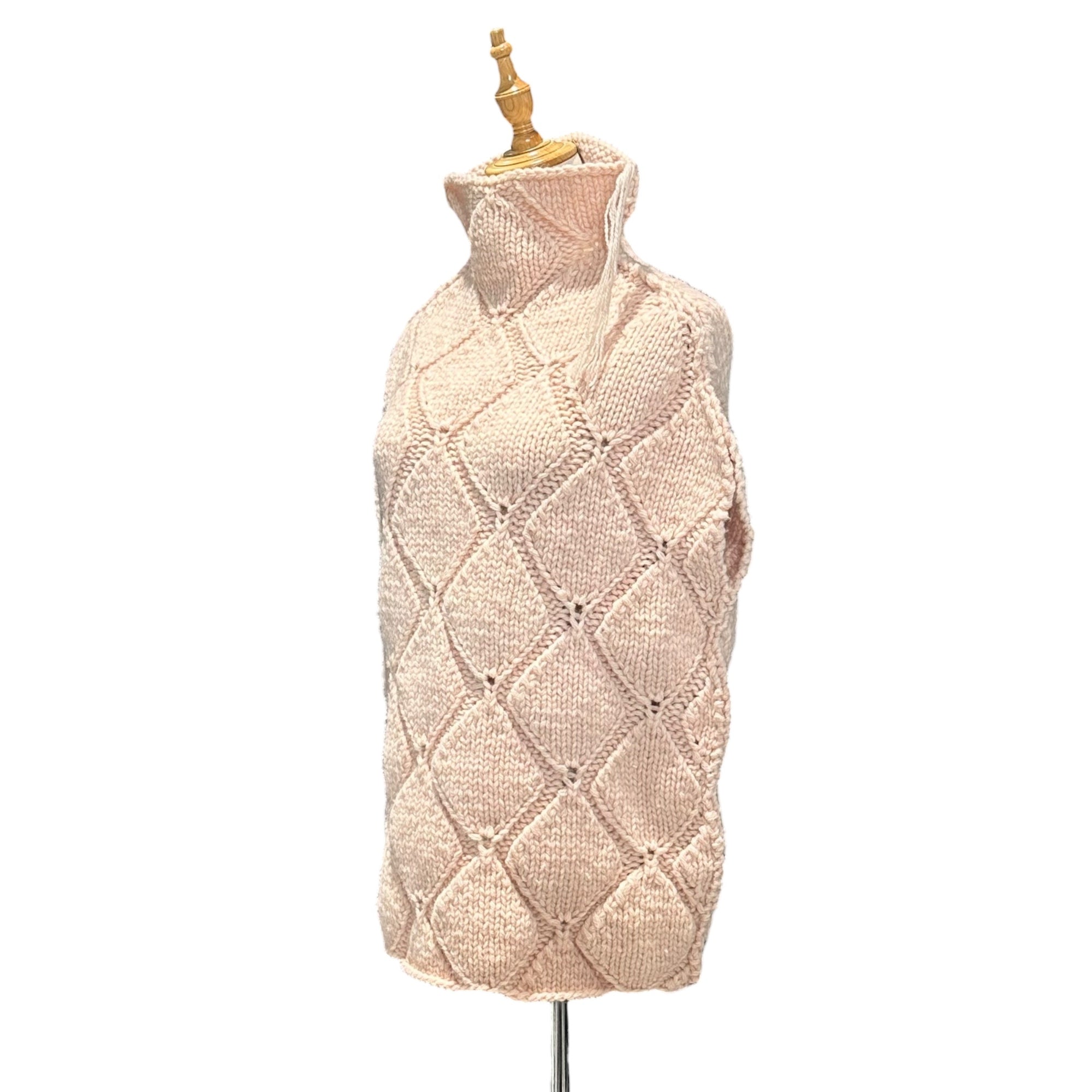 Maison Martin Margiela(メゾン マルタンマルジェラ) 1999AW By Miss Deanna  vase sleeveless knit 花瓶 ノースリーブ ニット 333-27103 FREE ピンク 90's 90年代 アーカイブ コレクションラストルック