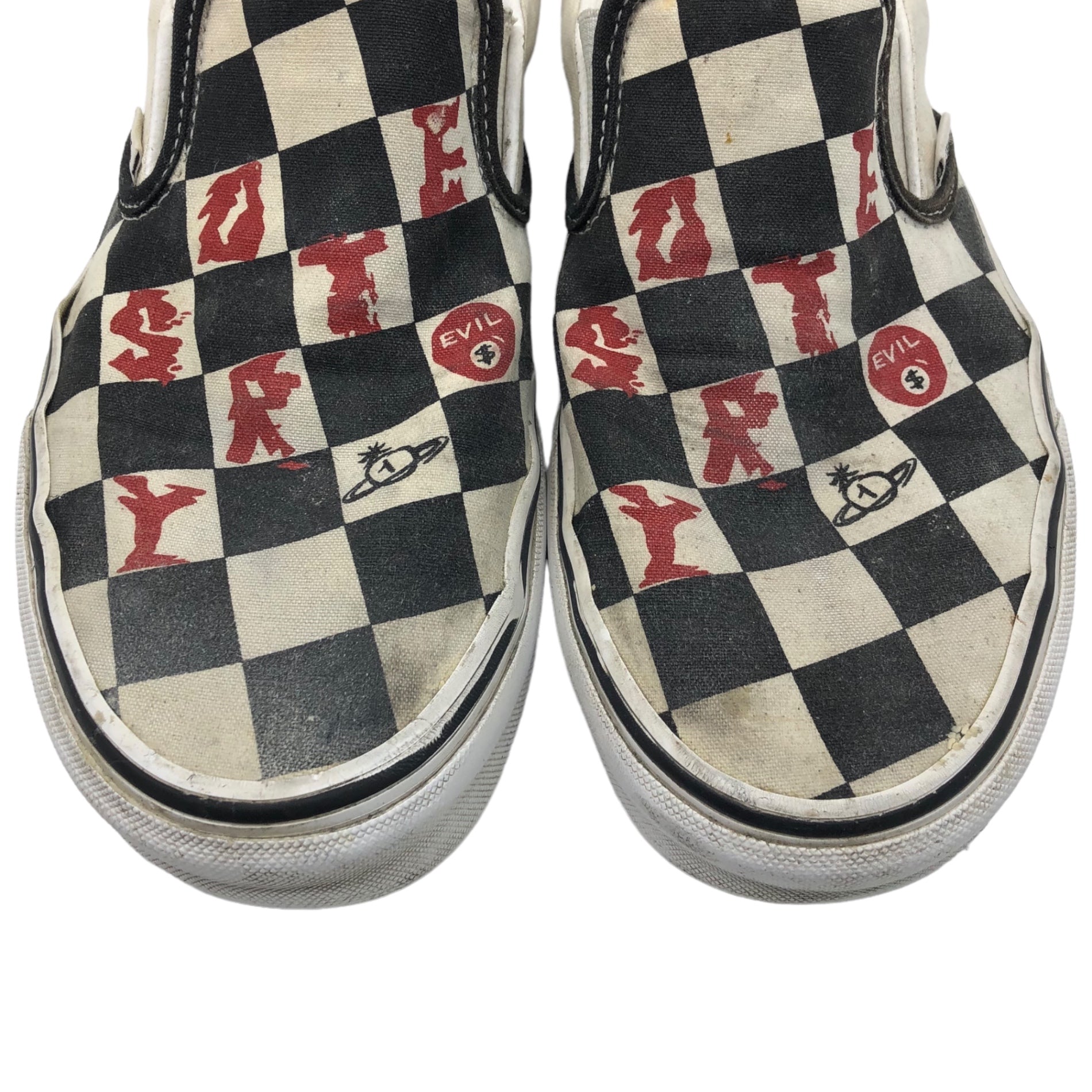 Vivienne Westwood×VANS(ヴィヴィアンウエストウッド×ヴァンズ バンズ) “DESTROY” Slip-On チェッカー