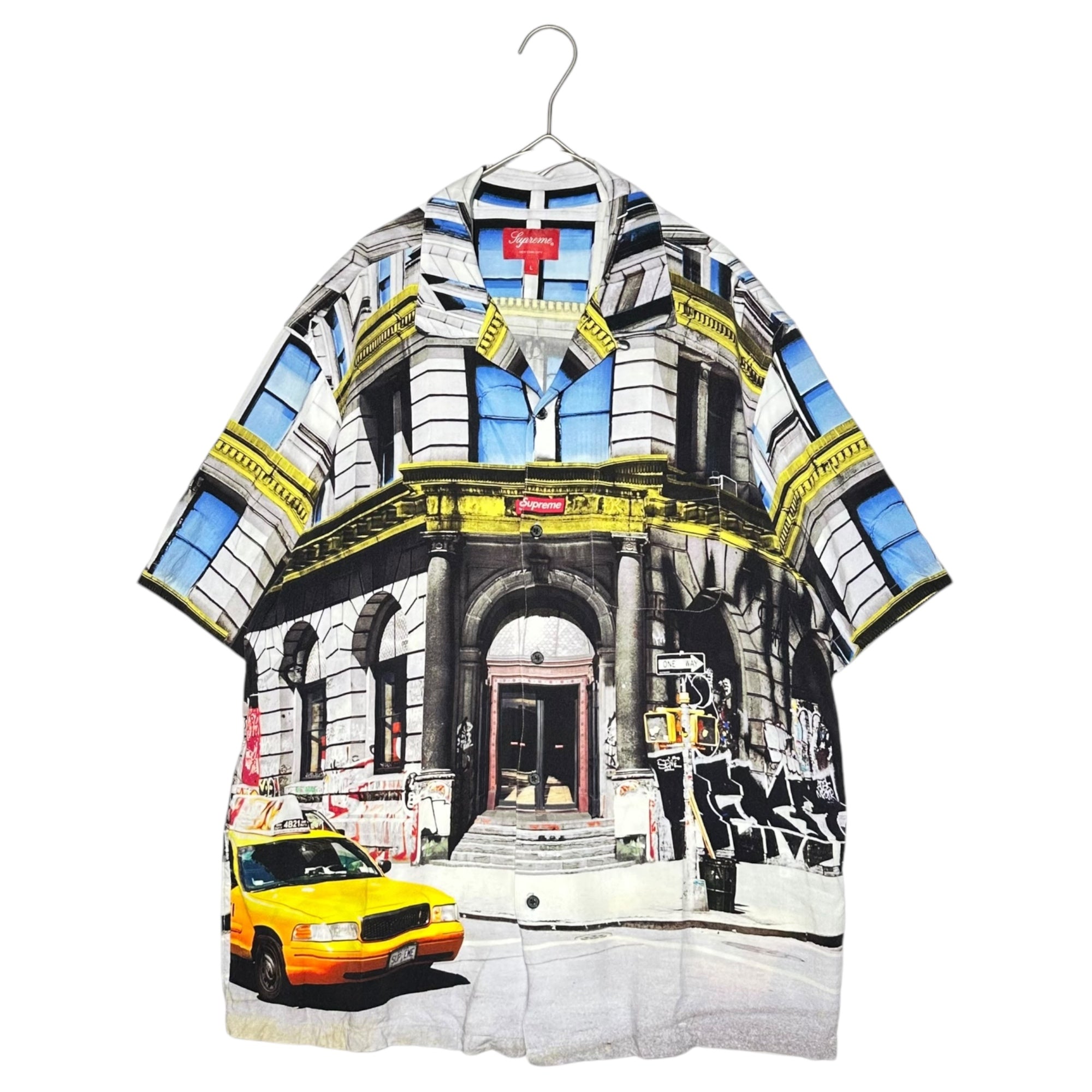 SUPREME(シュプリーム) 21SS 190 bowery rayon s/s shirt バワリー レーヨン 半袖 シャツ L マルチカラー