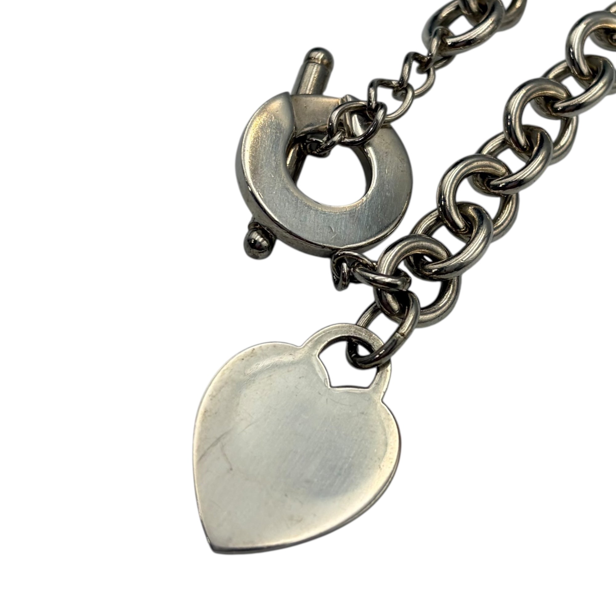 TIFFANY & CO.(ティファニー) Toggle Chain Heart Necklace トグル チェーン ハート ネックレス シルバー
