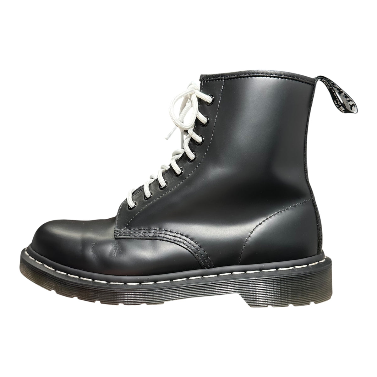 DR.MARTENS(ドクターマーチン) 1460 White Stitch 8 Eye Boot ホワイトステッチ 8 ホール ブーツ 1460WS 27cm ブラック