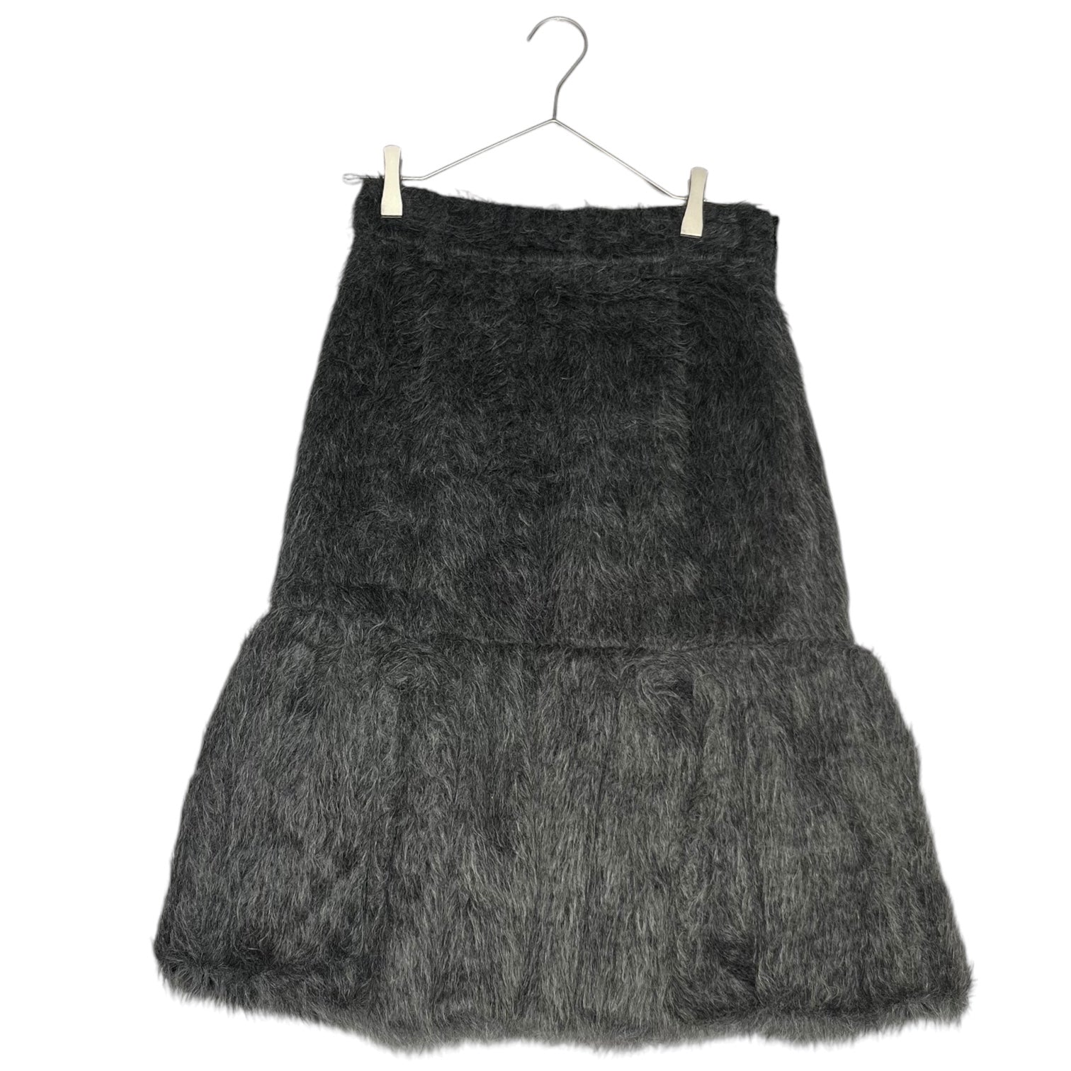 PRADA(プラダ) 17AW Alpaca shaggy mermaid skirt アルパカ シャギー マーメード スカート  P190MG 36(S程度) グレー