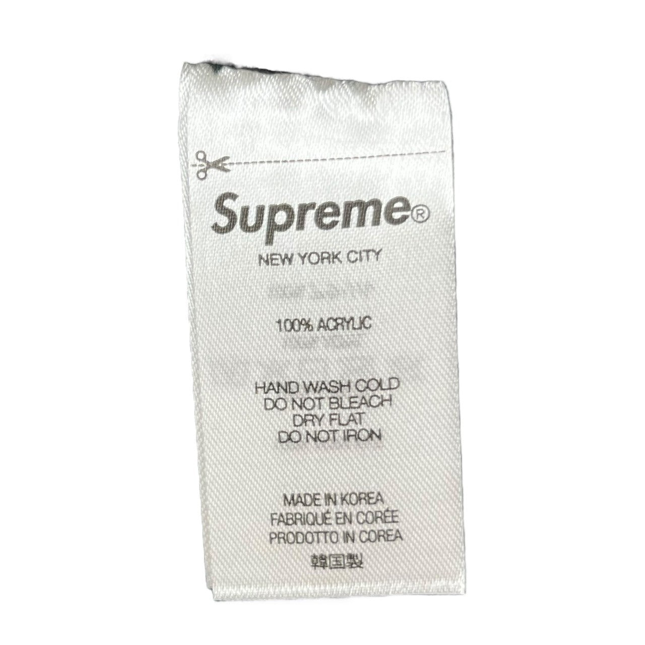 SUPREME(シュプリーム) 23FW Supreme Snow Beanie スノービーニー ニット帽 ブラック