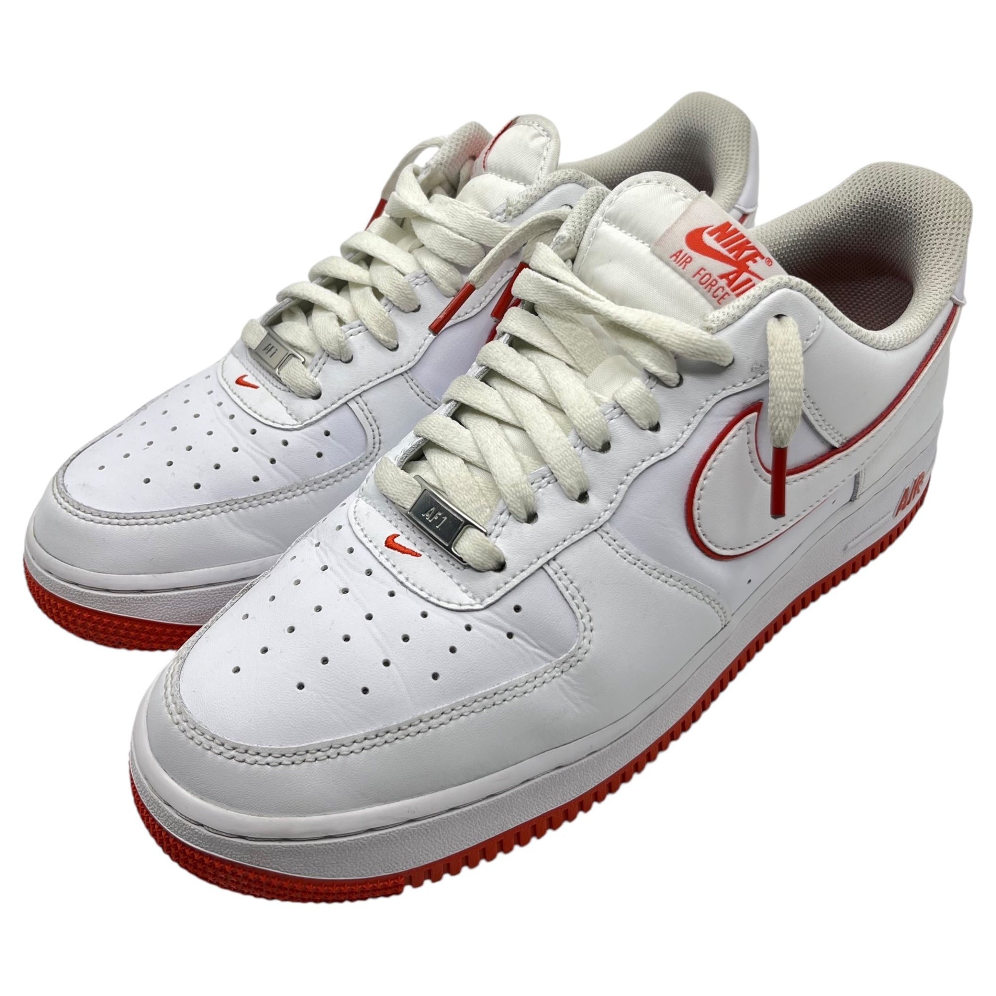 NIKE(ナイキ) Air Force 1 Low "White and Picante Red" エアフォース1 DV0788-102 28cm ホワイト×オレンジ ローカット スニーカー